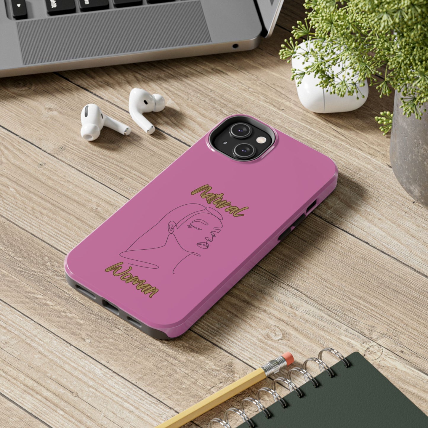 Natural Woman Calm (BL) Tough Phone Cases LIGHT PINK