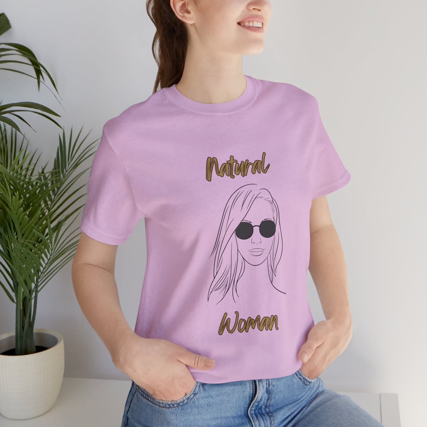 Natural Woman Shades (BL) Short Sleeve T-Shirt