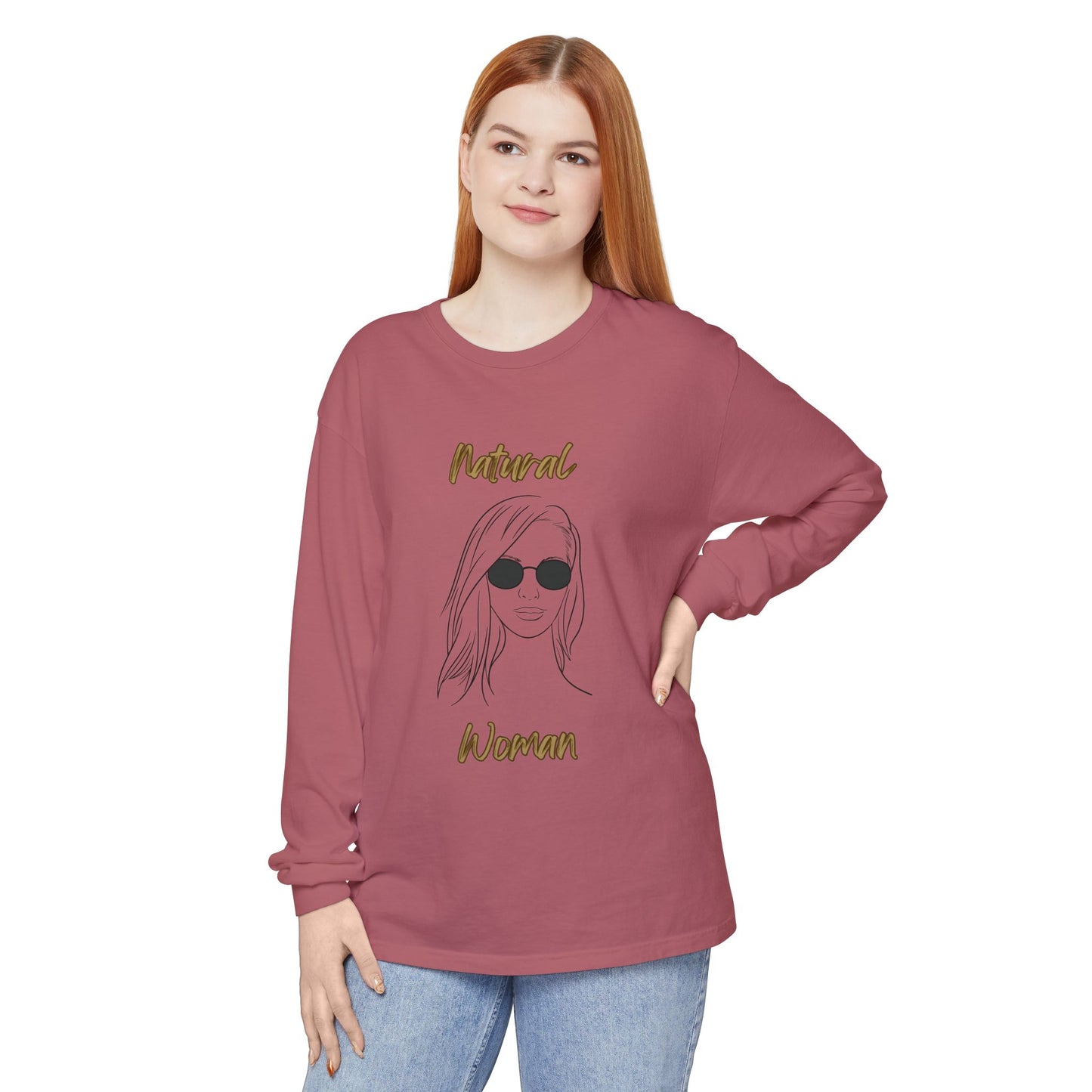 Natural Woman Shades (BL) Long Sleeve T-Shirt