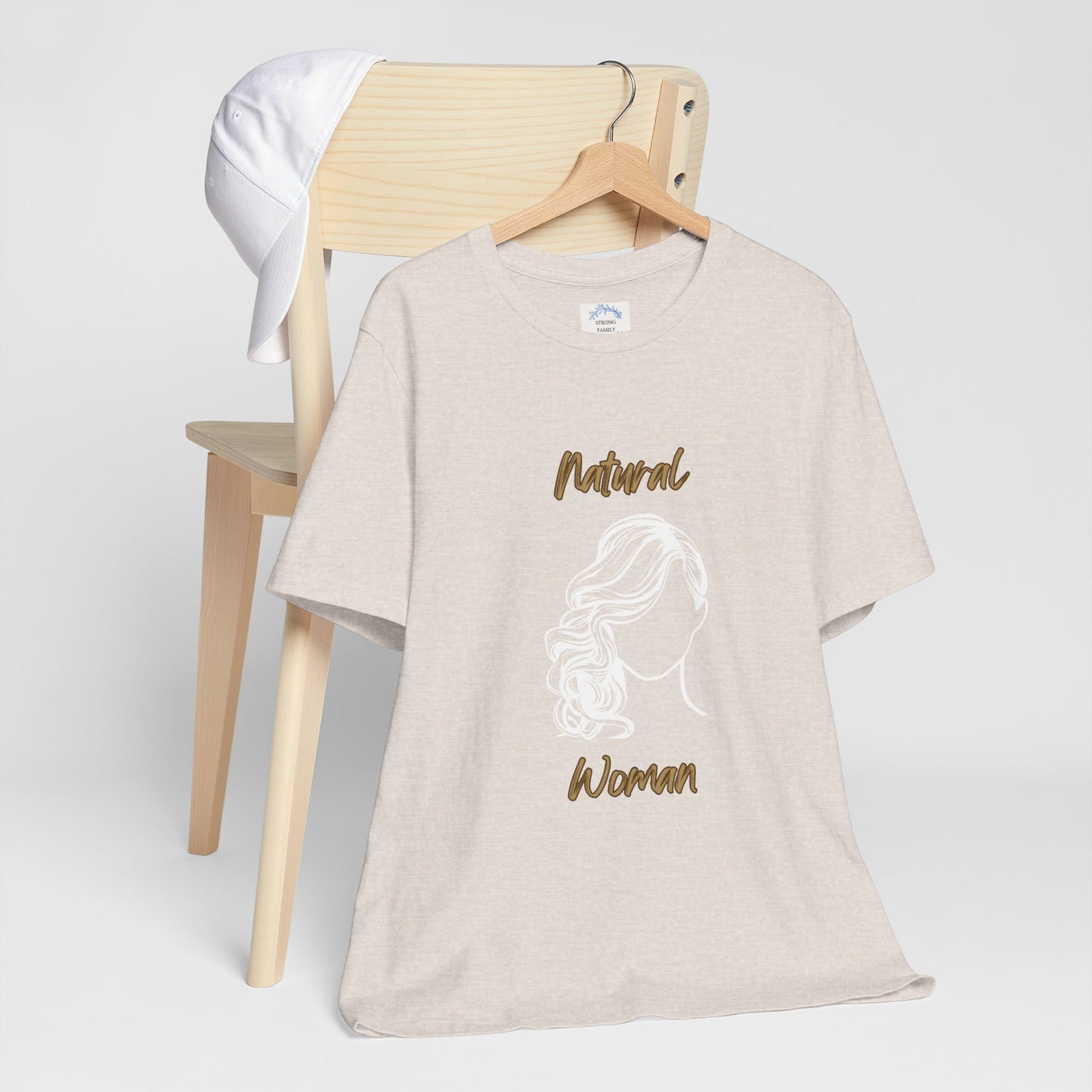 Natural Woman Long Curl (WL) Short Sleeve T-Shirt