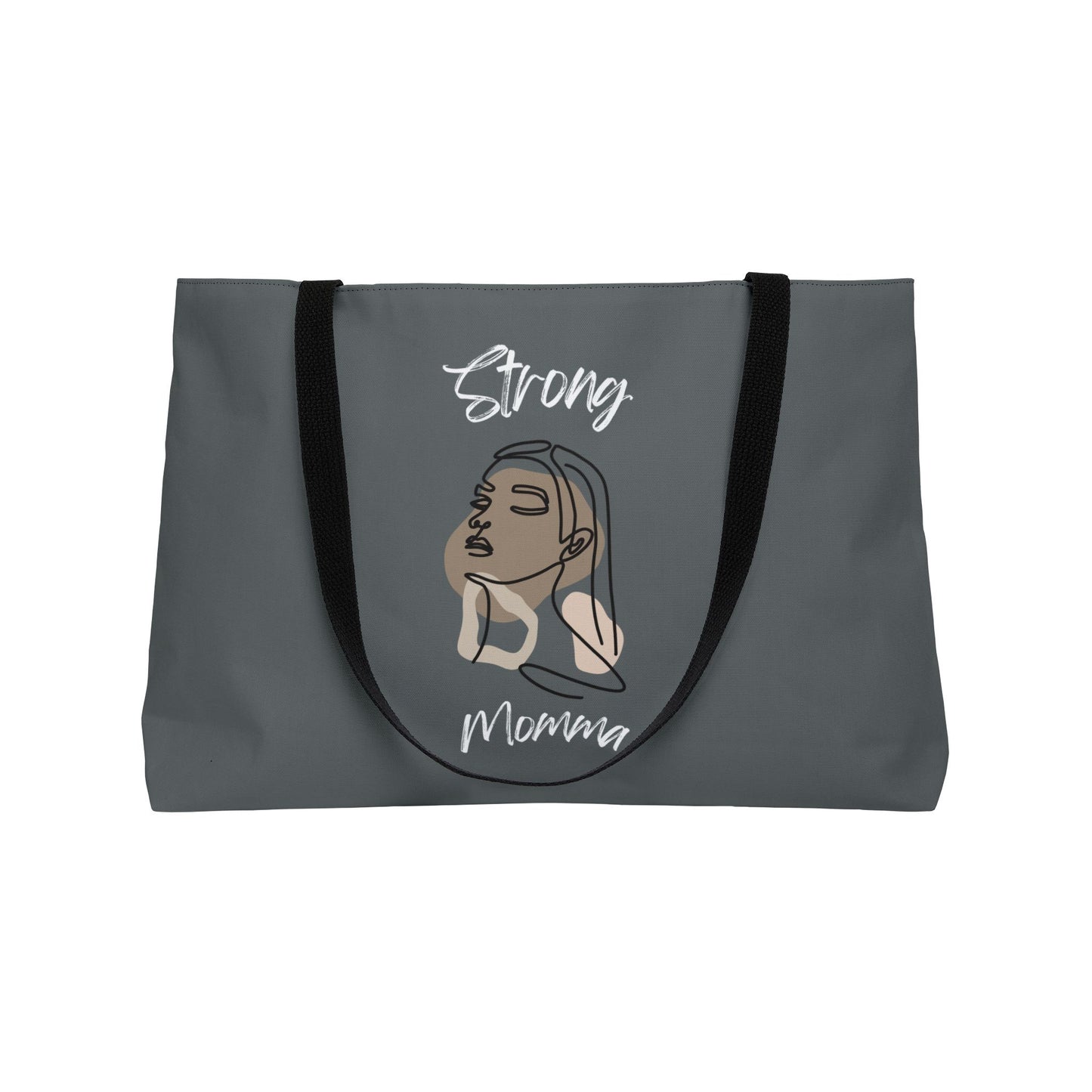 Strong Momma (WL) Weekender Tote Bag DARK GREY