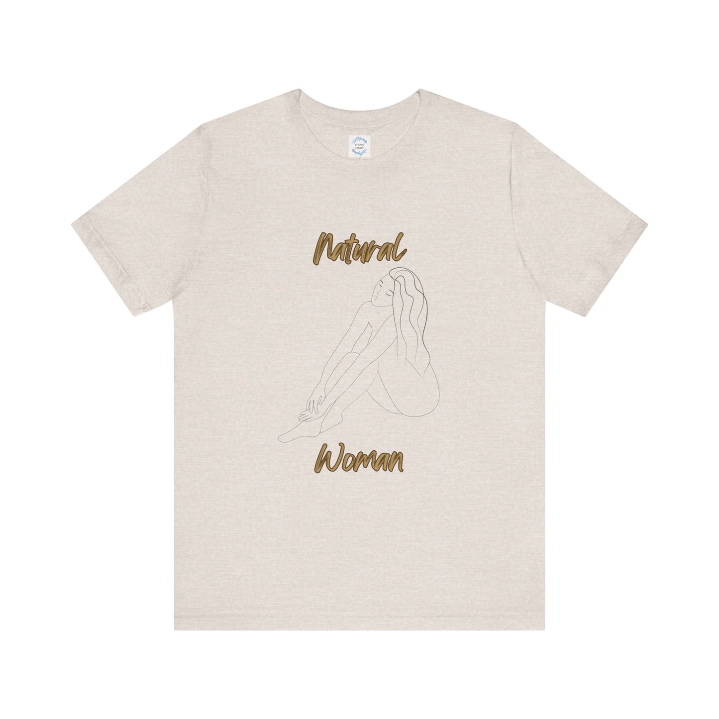 Natural Woman Beauty (BL) Short Sleeve T-Shirt