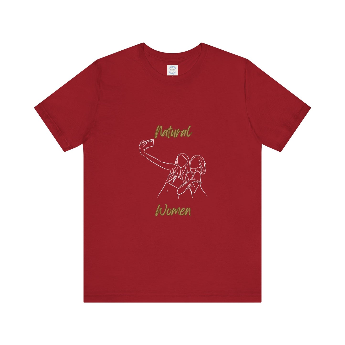 Natural Women Friends Selfie (WL) Short Sleeve T-Shirt