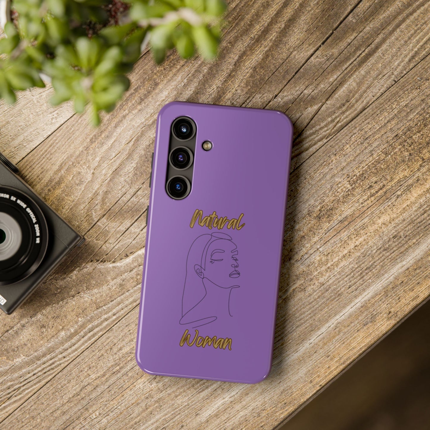 Natural Woman Calm (BL) Tough Phone Cases LIGHT PURPLE