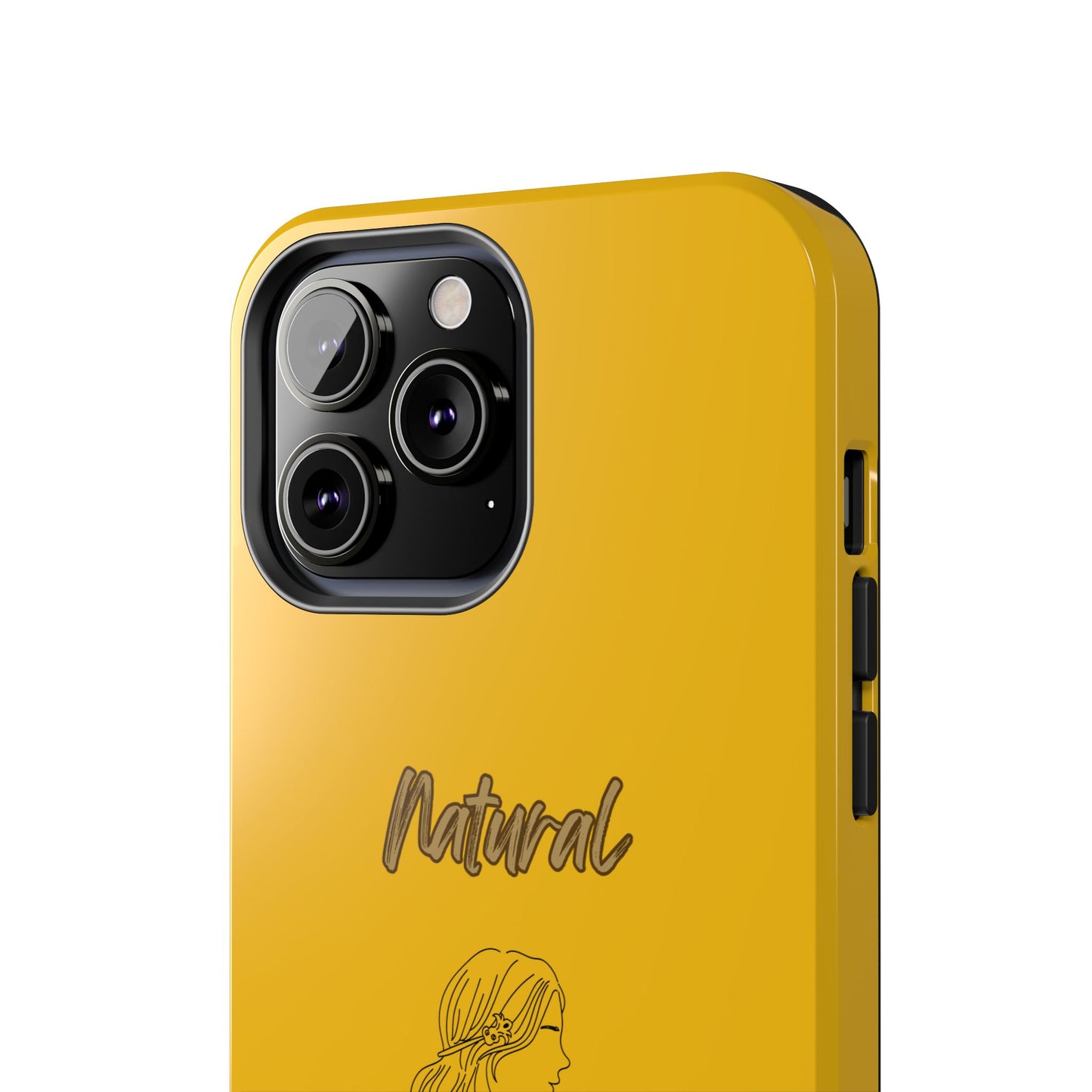 Natural Woman Young Woman (BL)Tough Phone Cases YELLOW