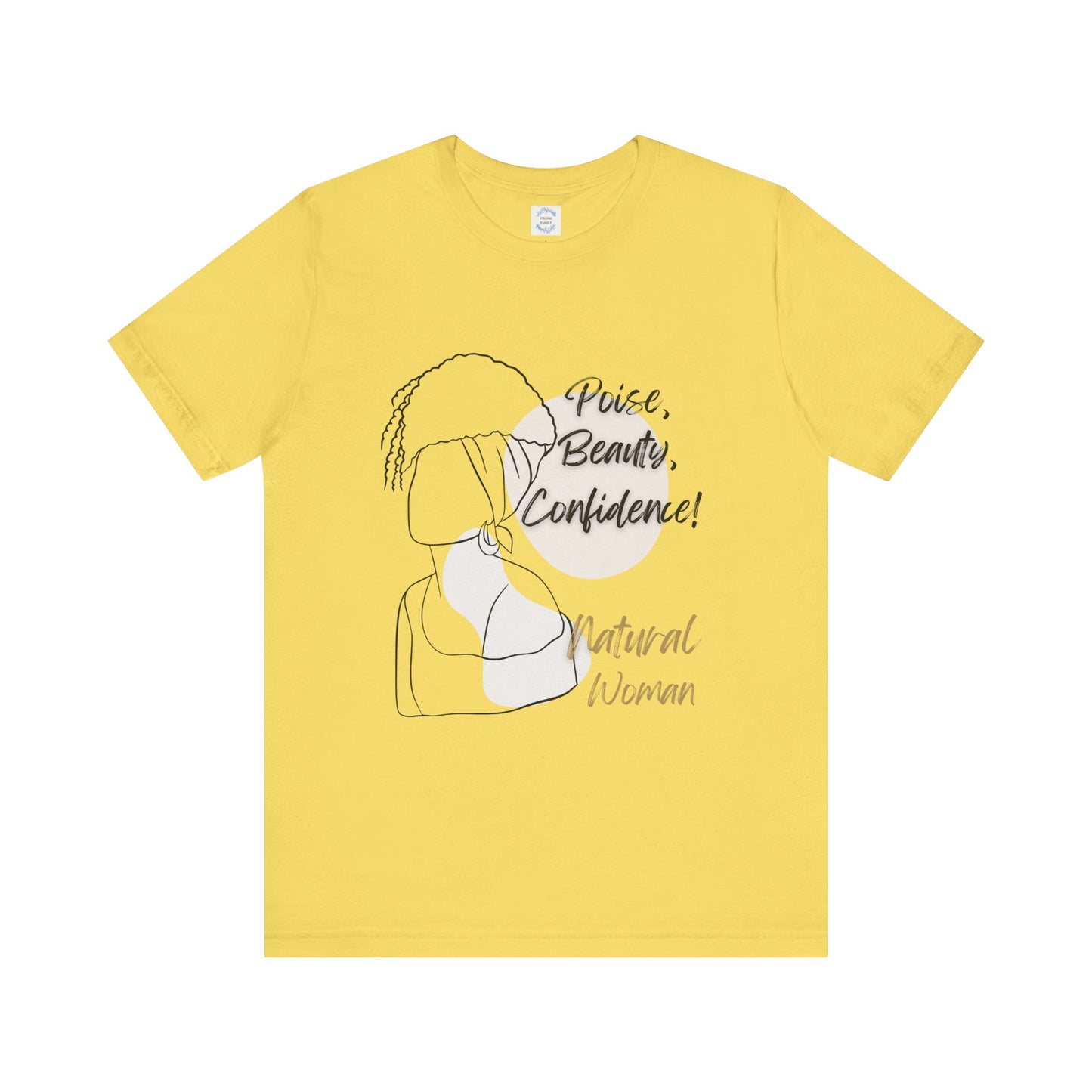 Natural Woman Puff (BL) Short Sleeve T-Shirt