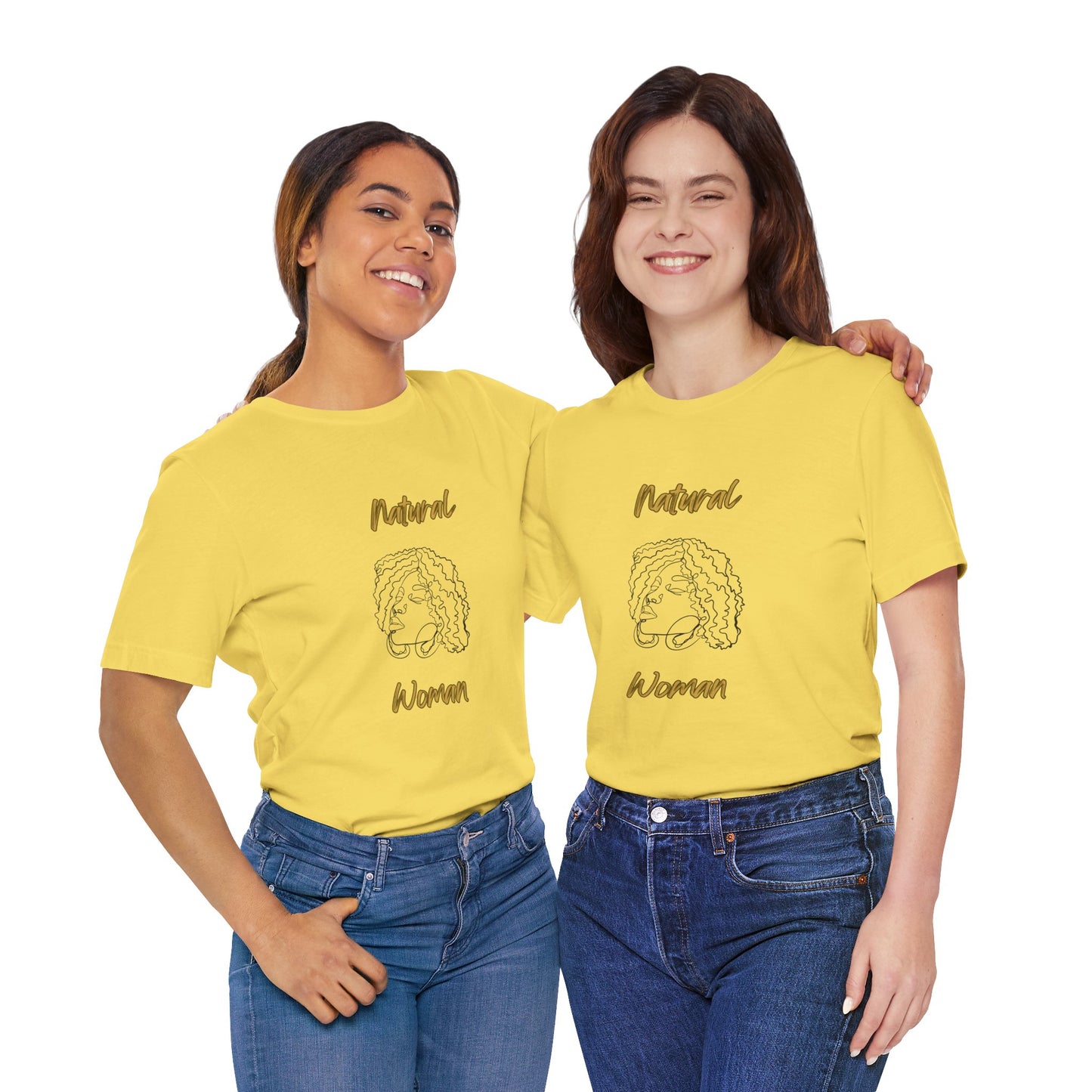Natural Woman Naturally Me (BL) Short Sleeve T-Shirt