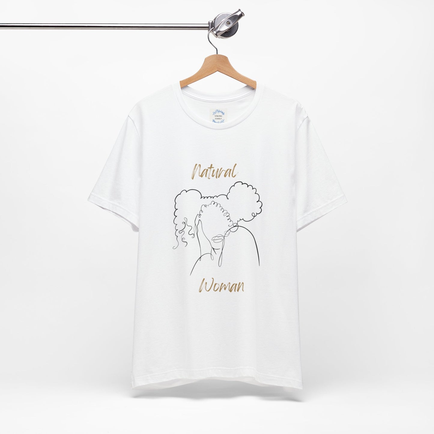 Natural Woman Twin Puffs (BL) Short Sleeve T-Shirt