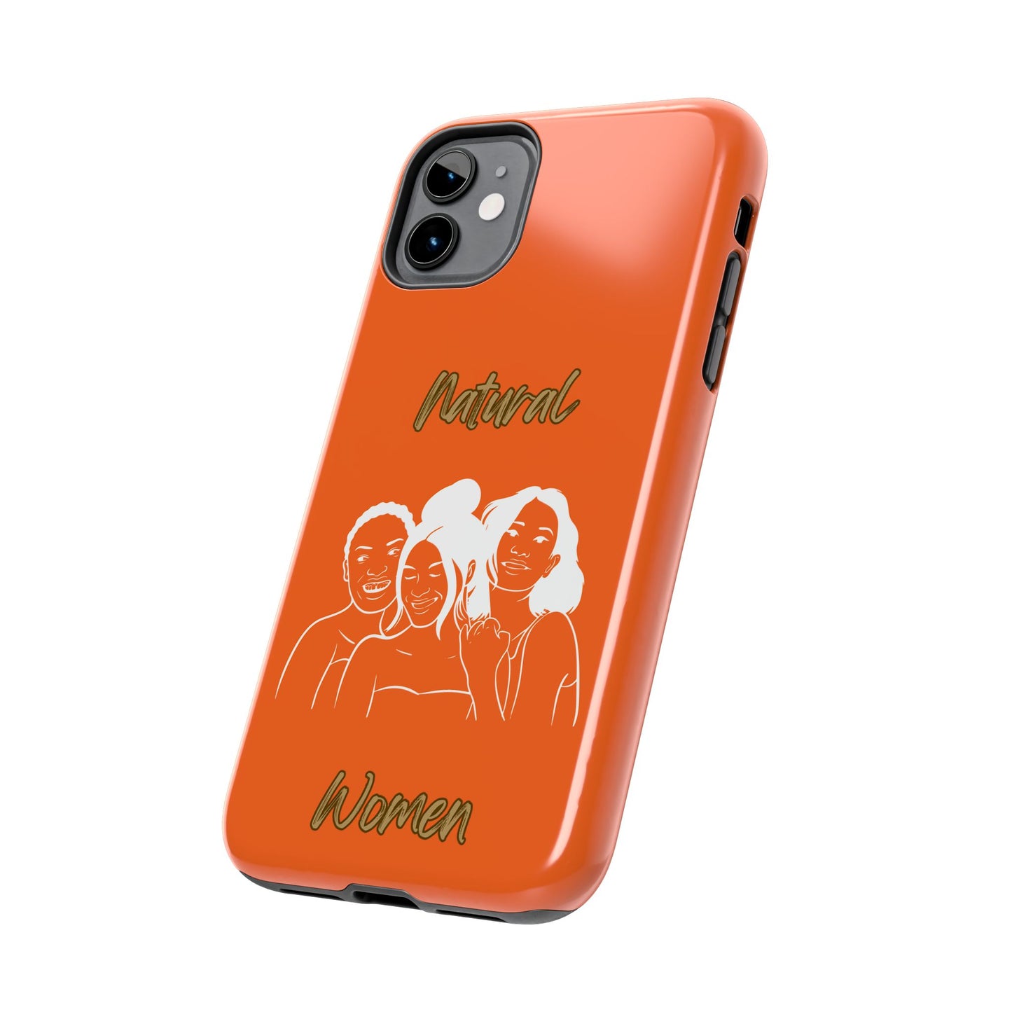 Natural Women Laughing Friends (WL)Tough Phone Cases ORANGE