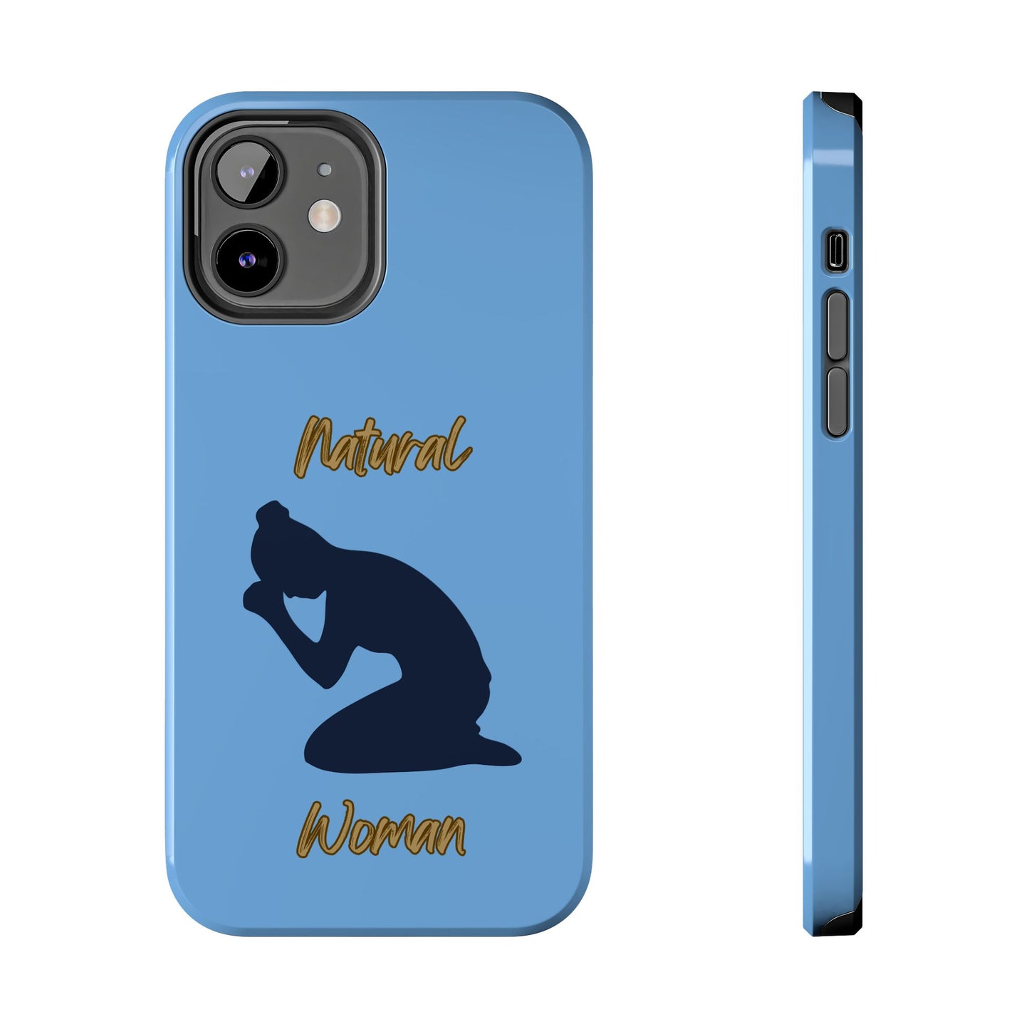 Natural Woman Pray (BL)Tough Phone Cases LIGHT BLUE