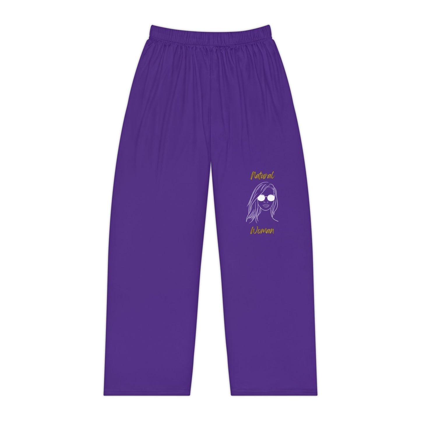 Natural Woman Shades (BL) Women's Pajama Pants PURPLE