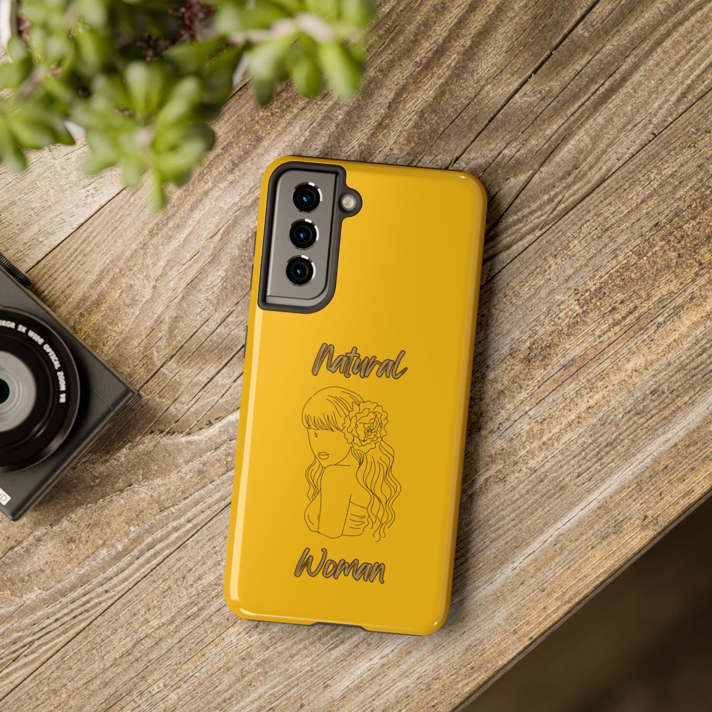 Natural Woman Newness (BL)Tough Phone Cases YELLOW