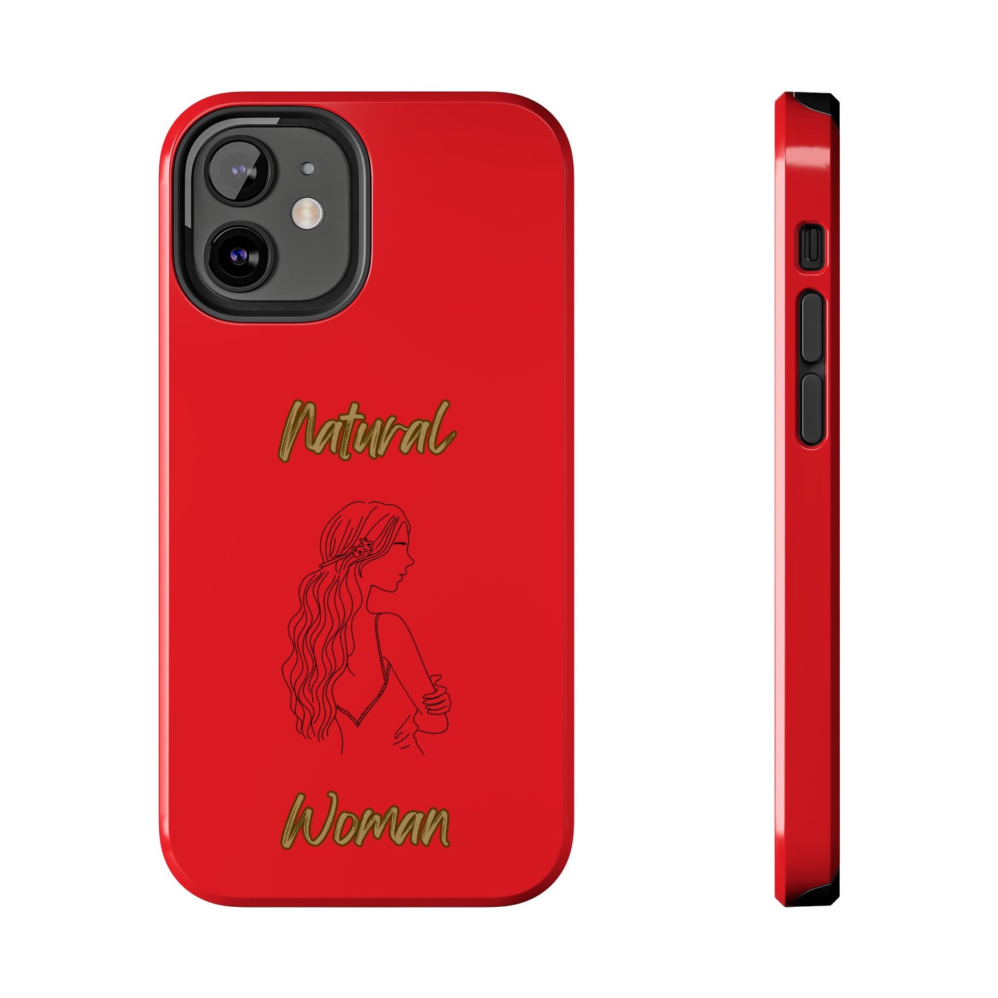 Natural Woman Young Woman (BL)Tough Phone Cases RED