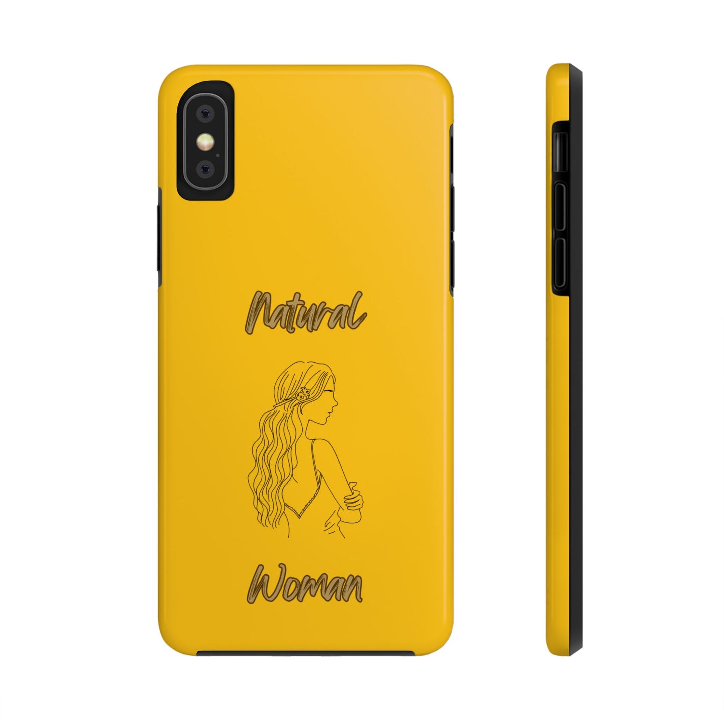 Natural Woman Young Woman (BL)Tough Phone Cases YELLOW