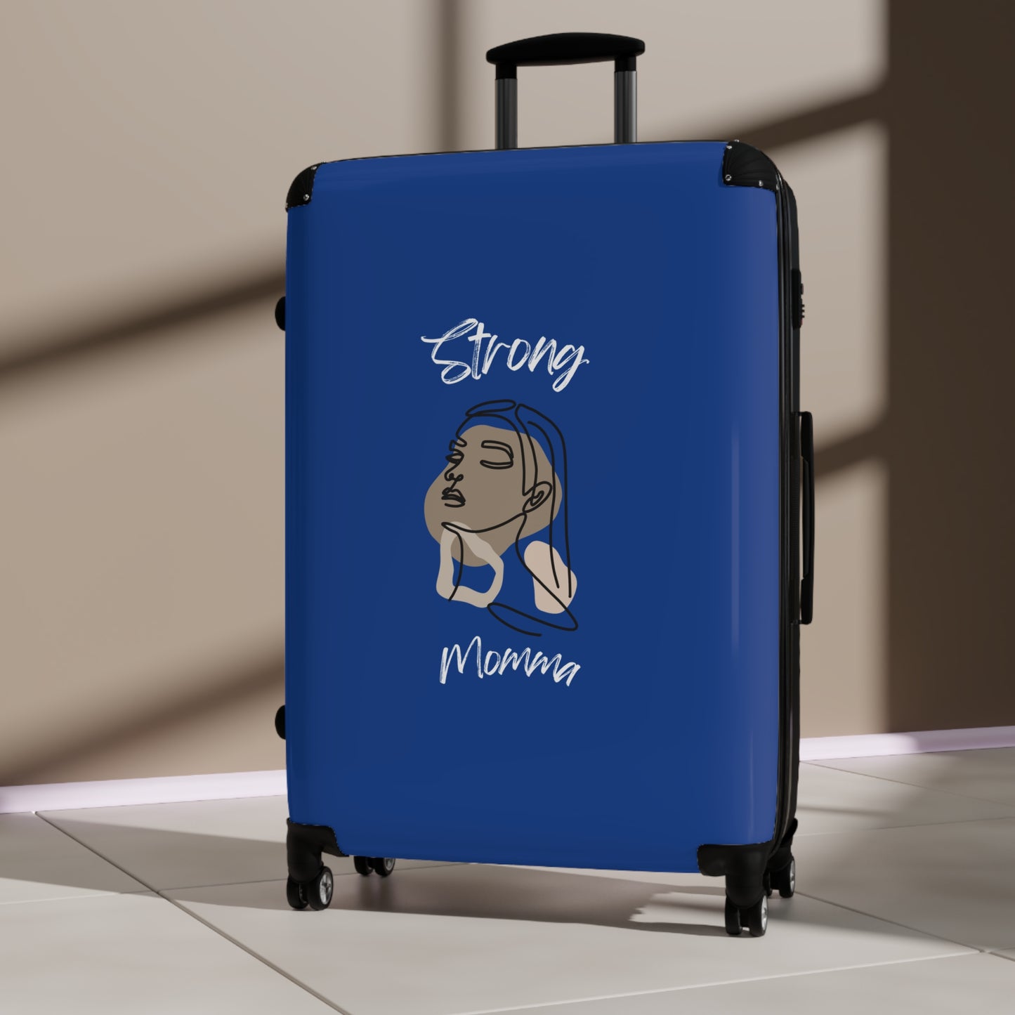 Strong Momma (WL) Luggage Bags DARK BLUE