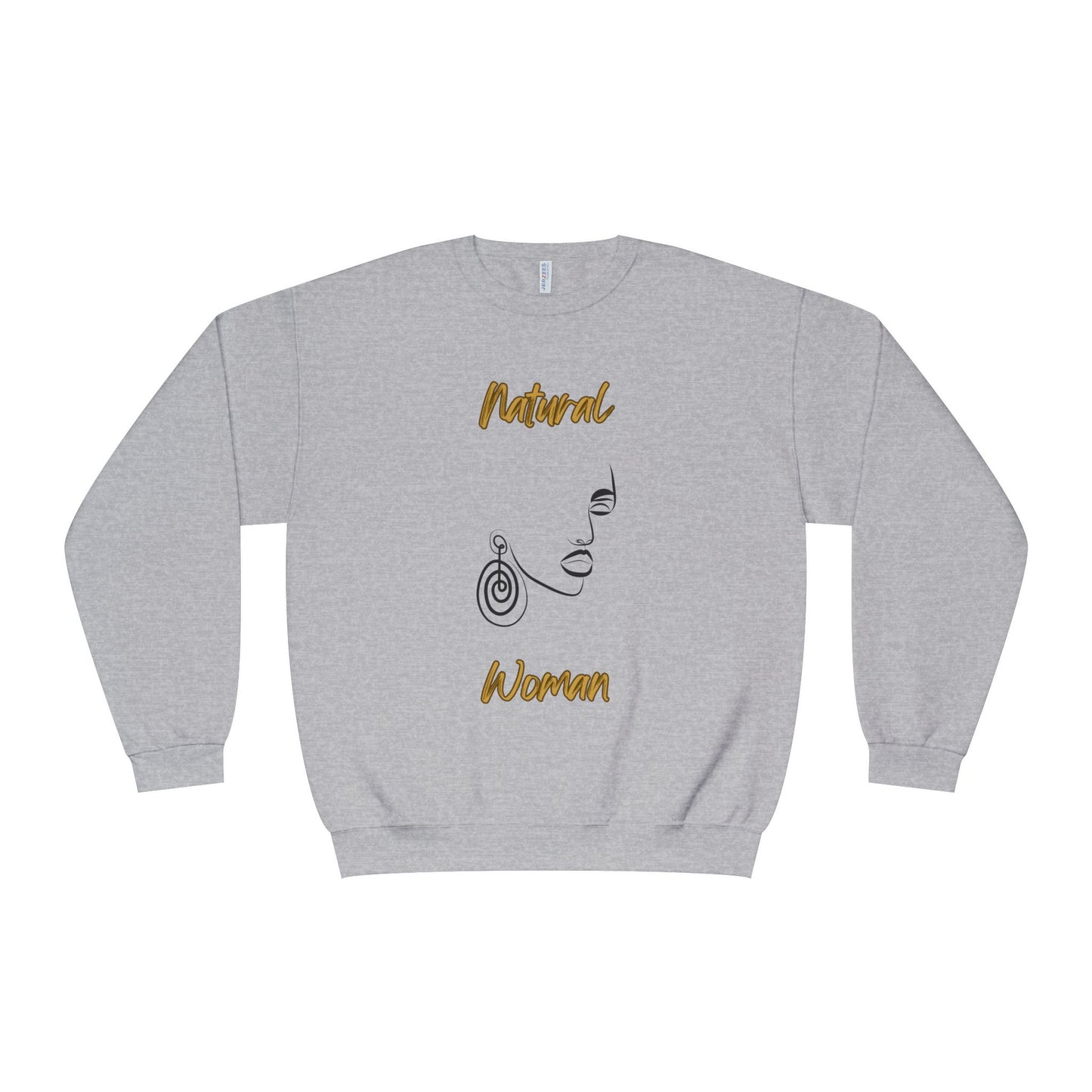 Natural Woman Music In My Soul (BL) Crewneck Sweatshirt