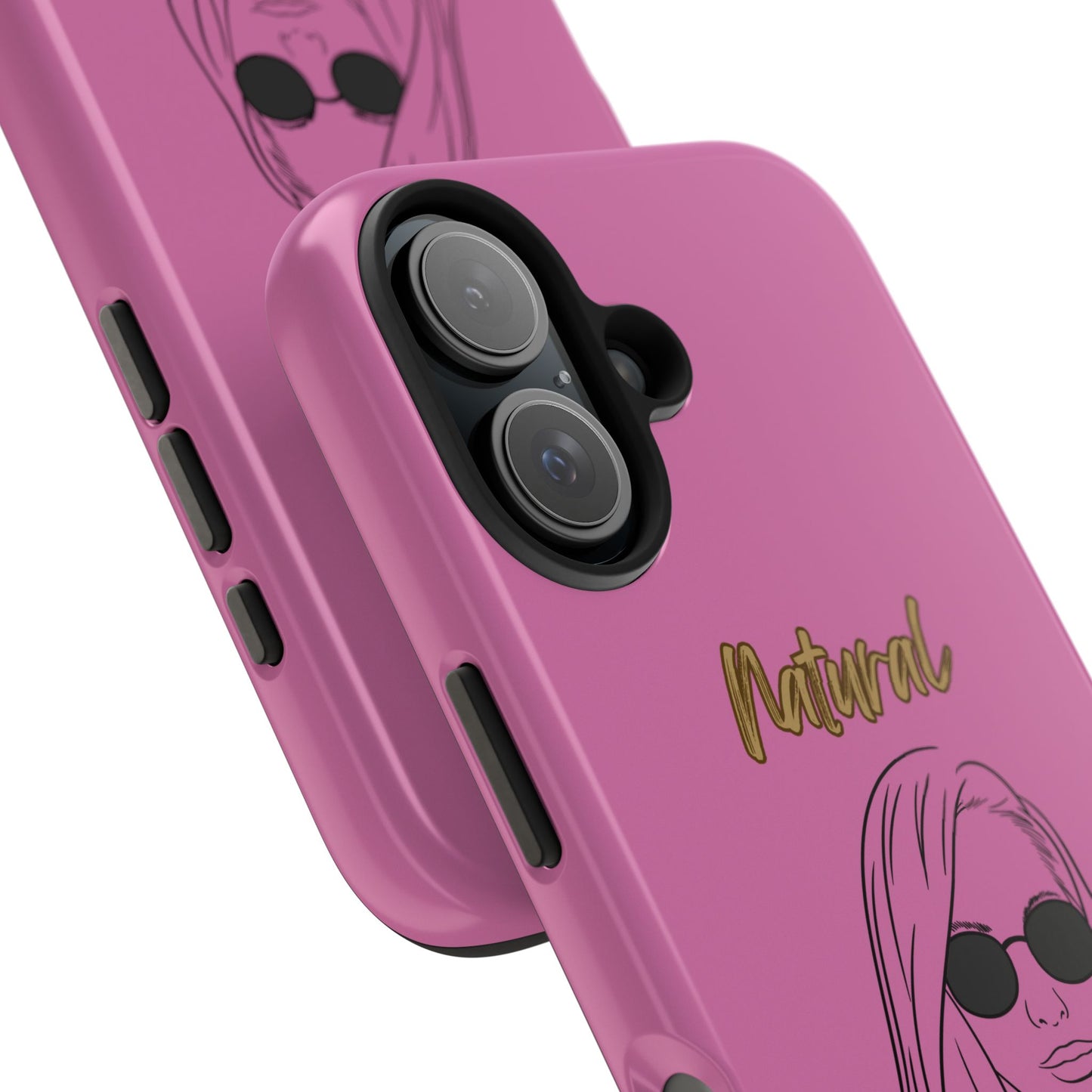 Natural Woman Shades (BL)Tough Phone Cases LIGHT PINK