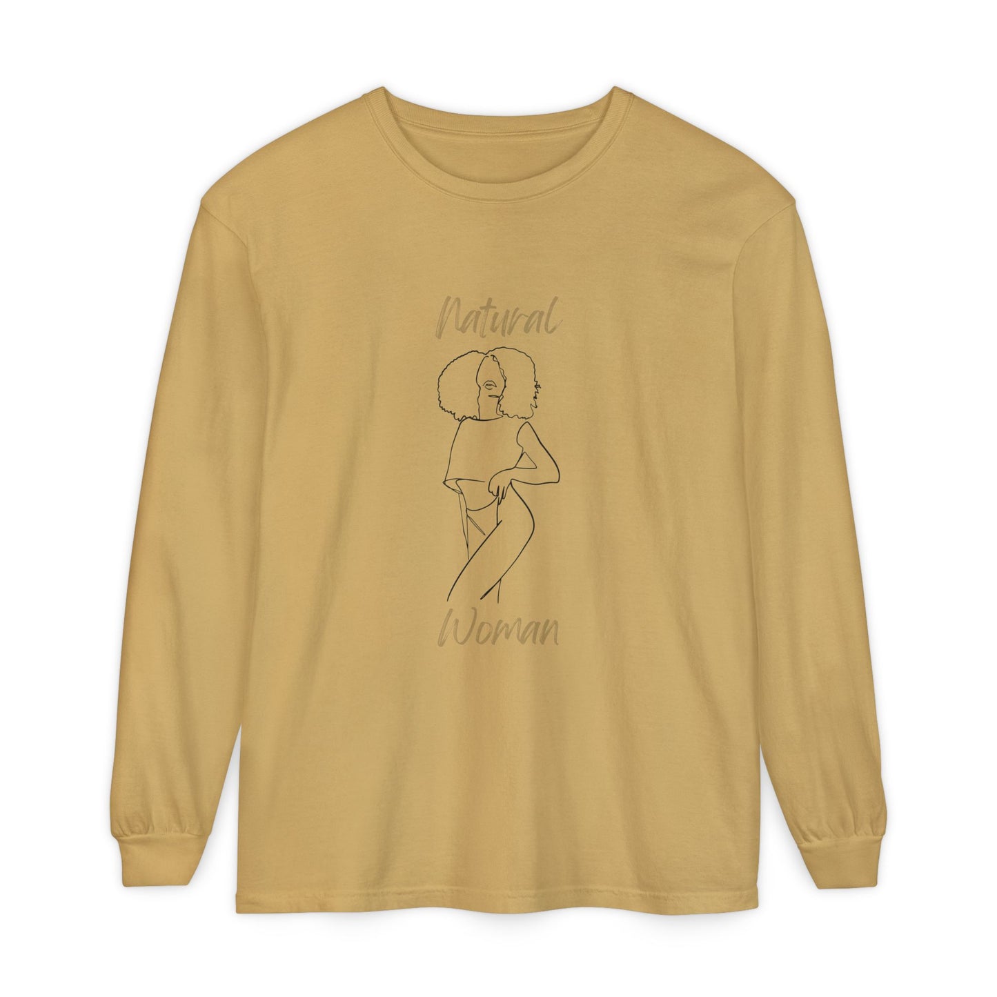 Natural Woman Pose (BL) Long Sleeve T-Shirt