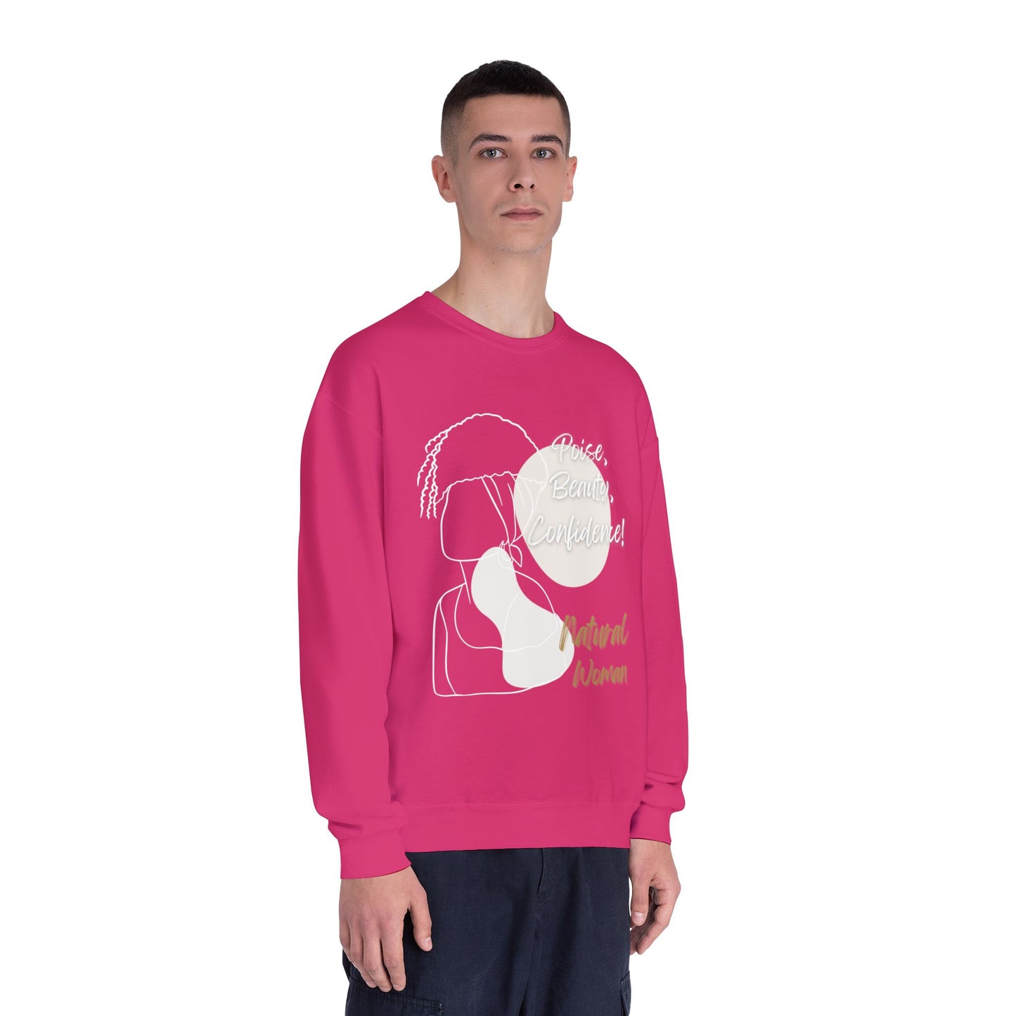Natural Woman Puff (WL) Crewneck Sweatshirt