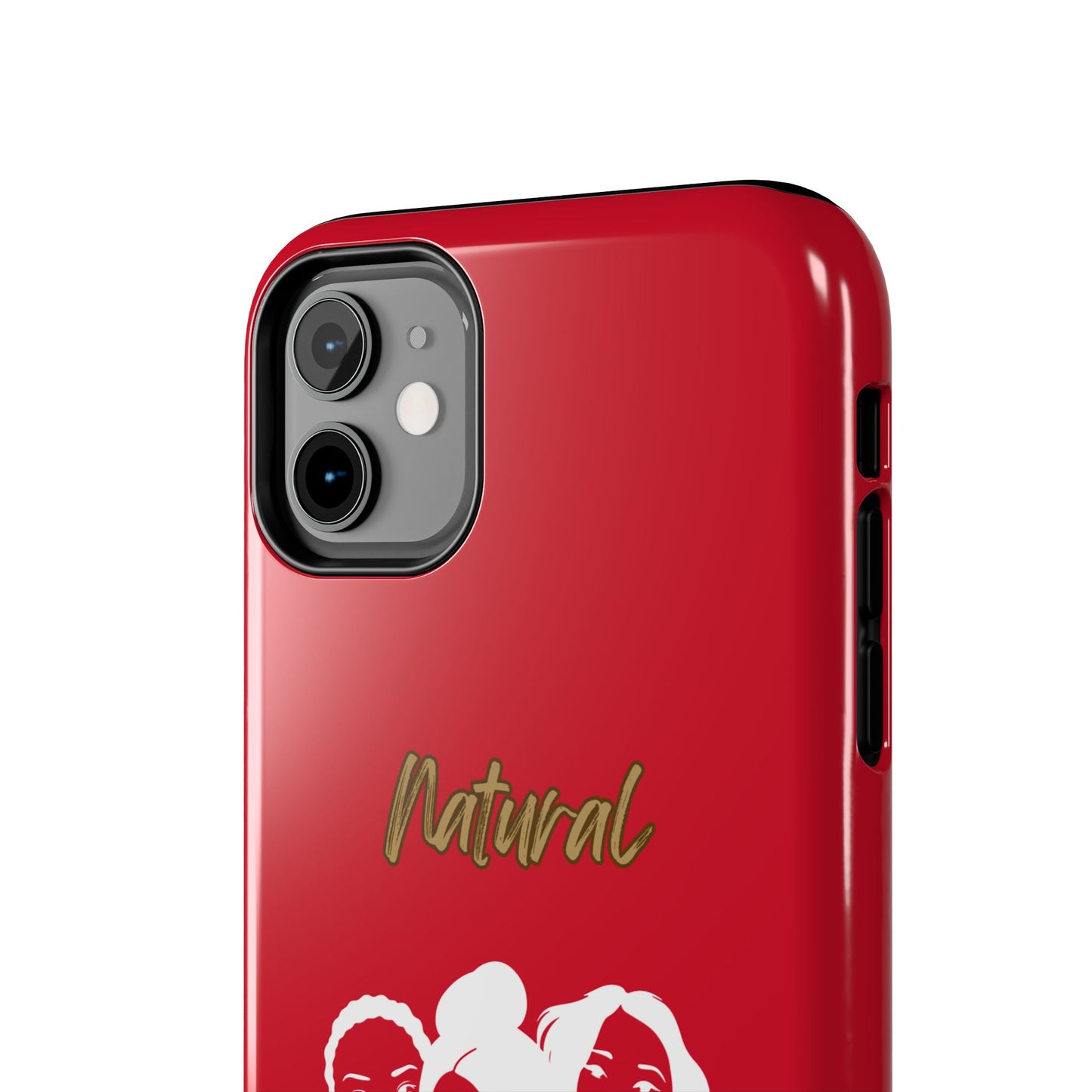 Natural Women Laughing Friends (WL)Tough Phone Cases DARK RED