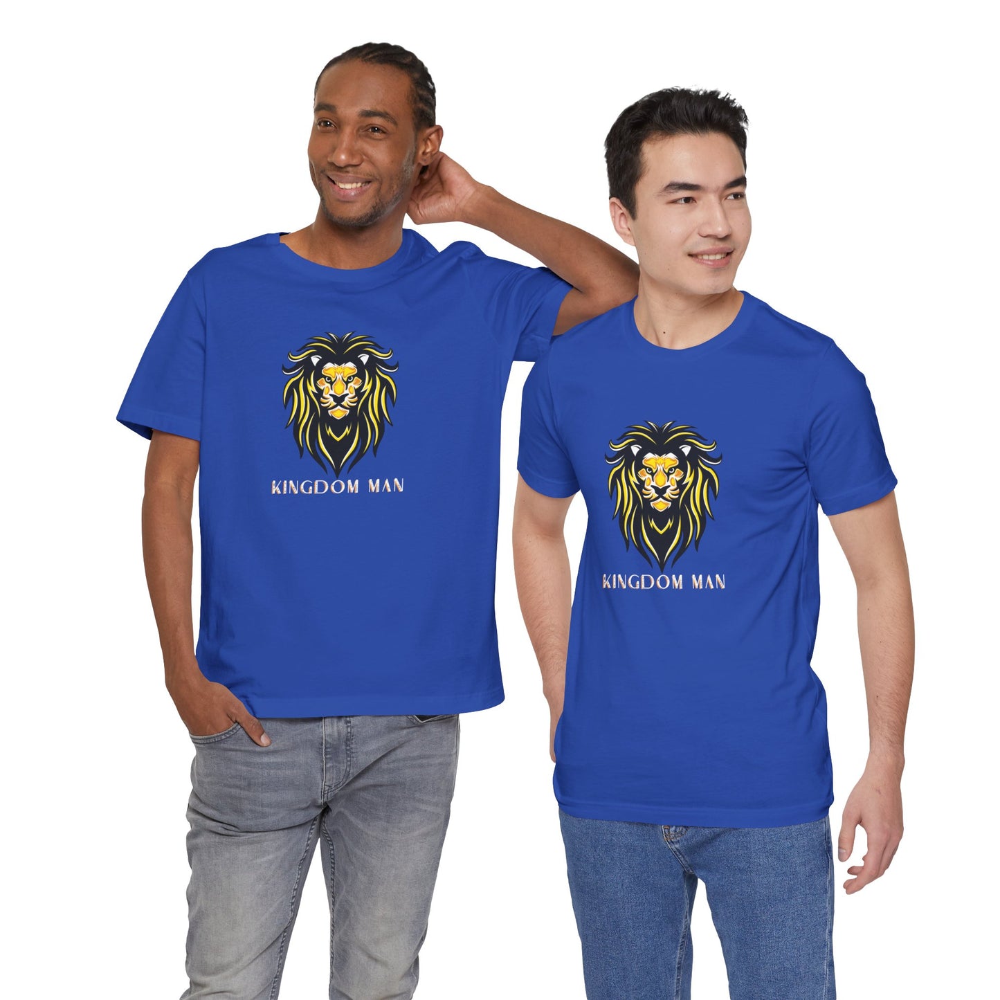 Kingdom Man (White/Gold) Short Sleeve T-Shirt