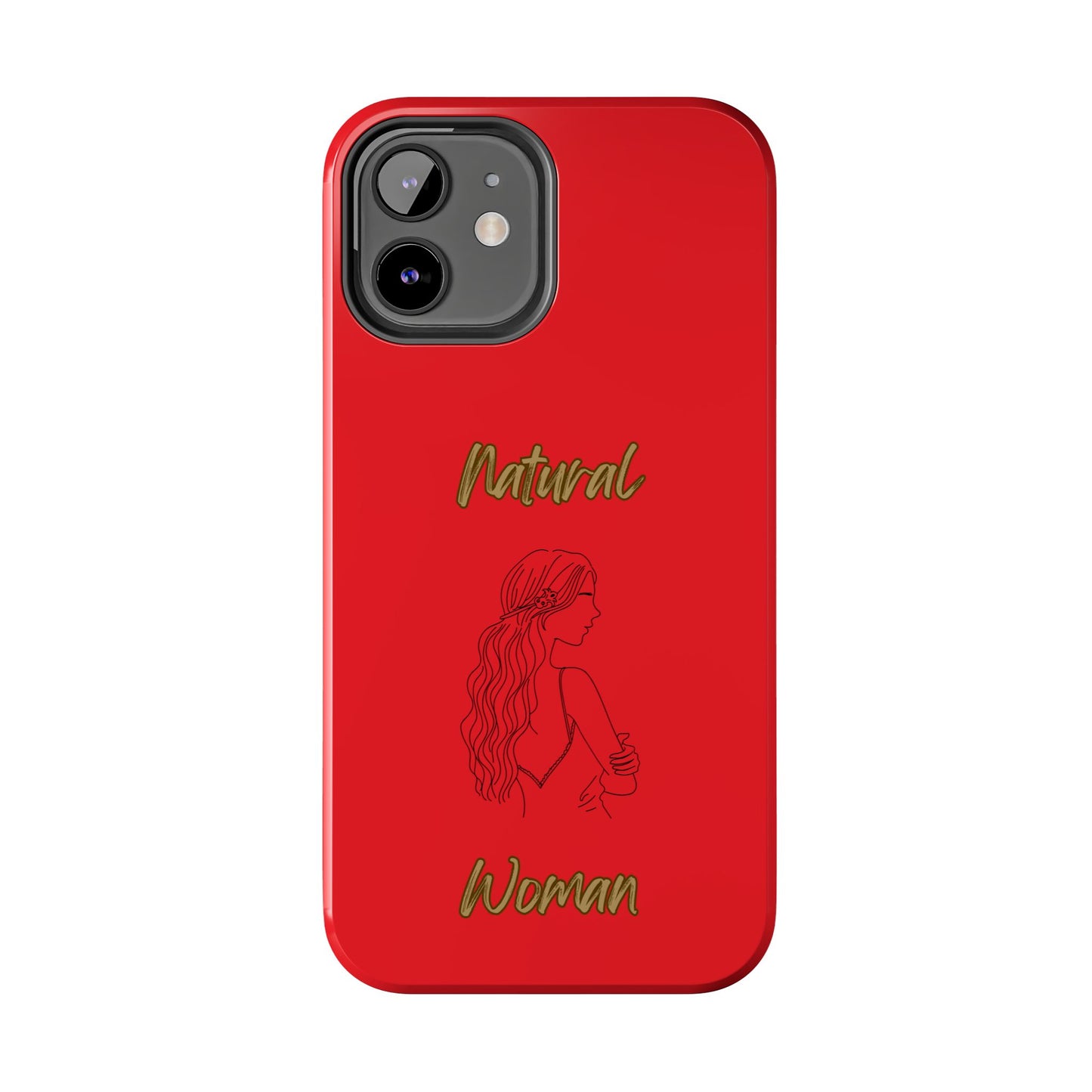 Natural Woman Young Woman (BL)Tough Phone Cases RED
