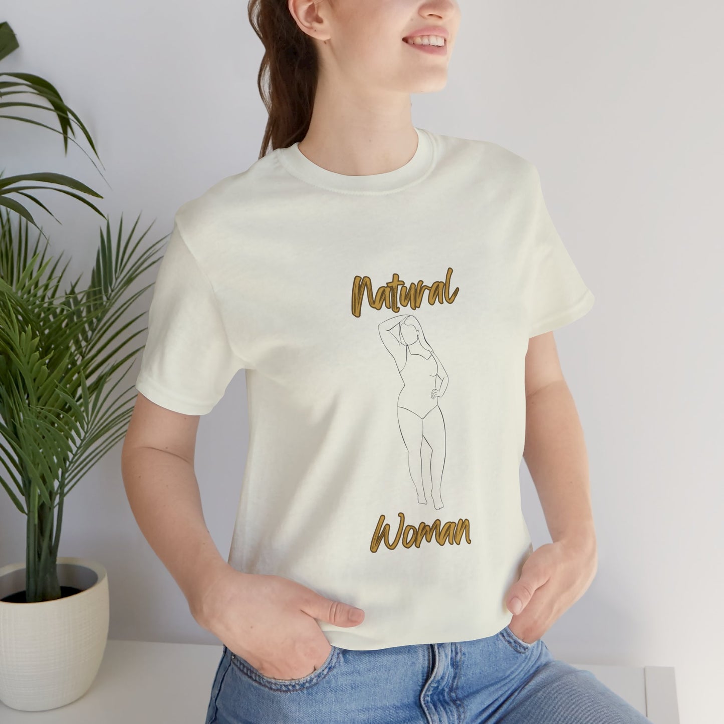 Natural Woman Looking Good (BL) Short Sleeve T-Shirt