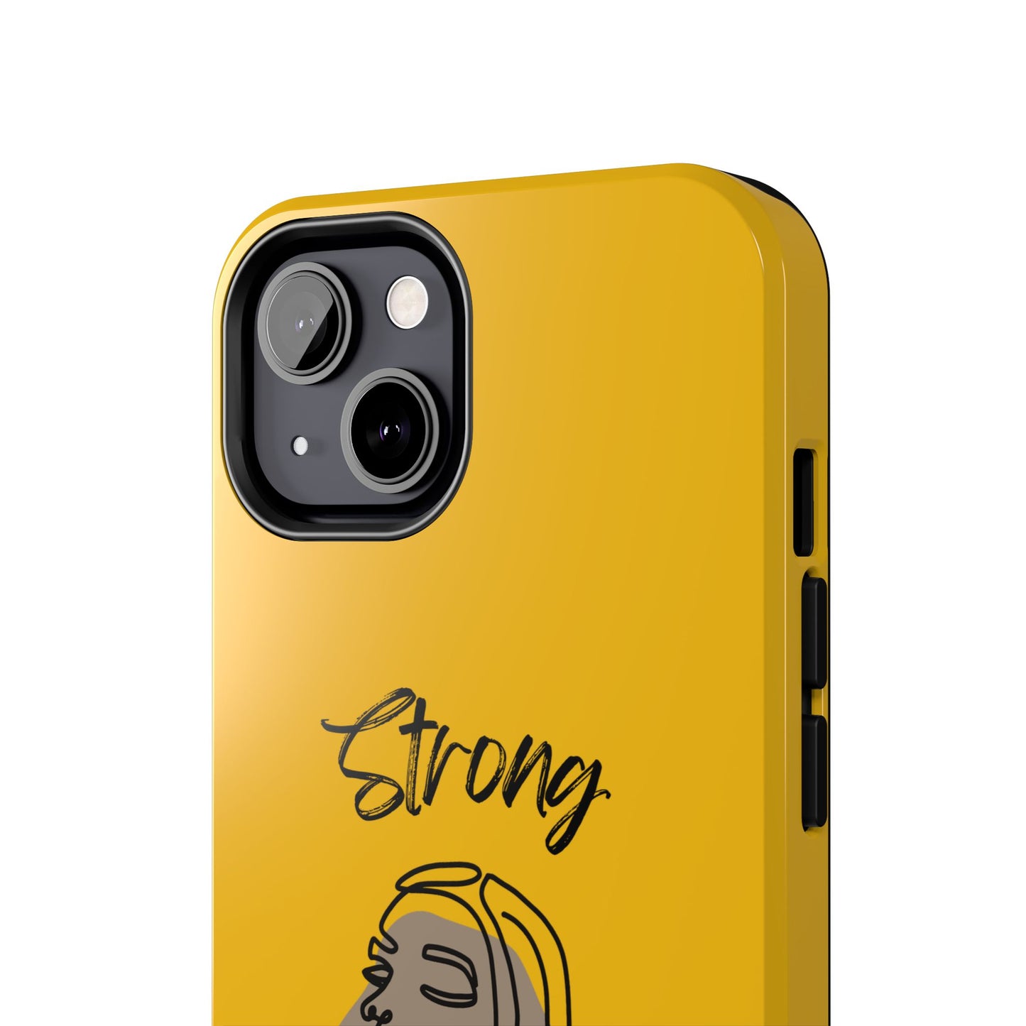 STRONG MOMMA Samsung Galaxy Tough Phone Cases (BL) Yellow