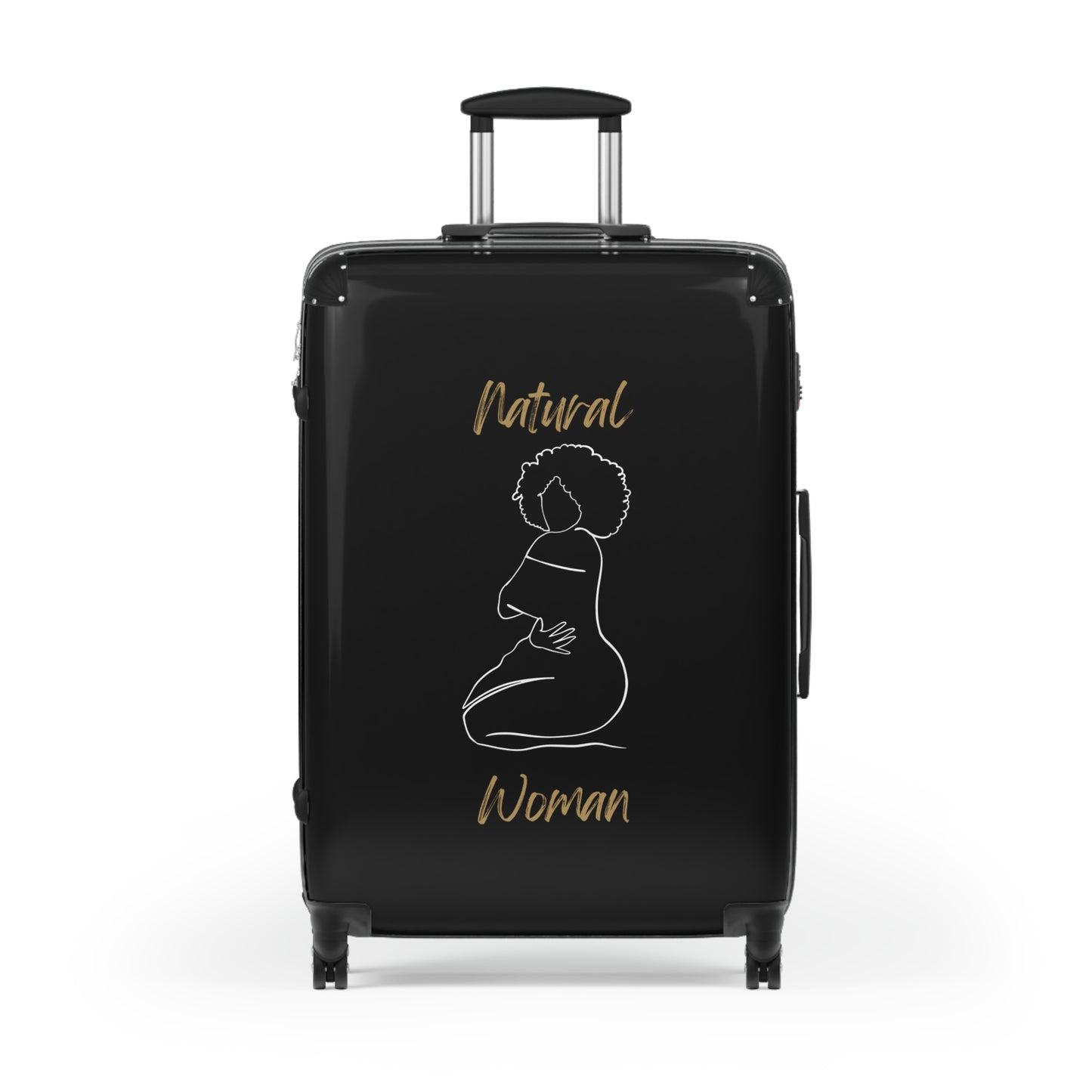 Natural Woman Hug (WL) Suitcase BLACK