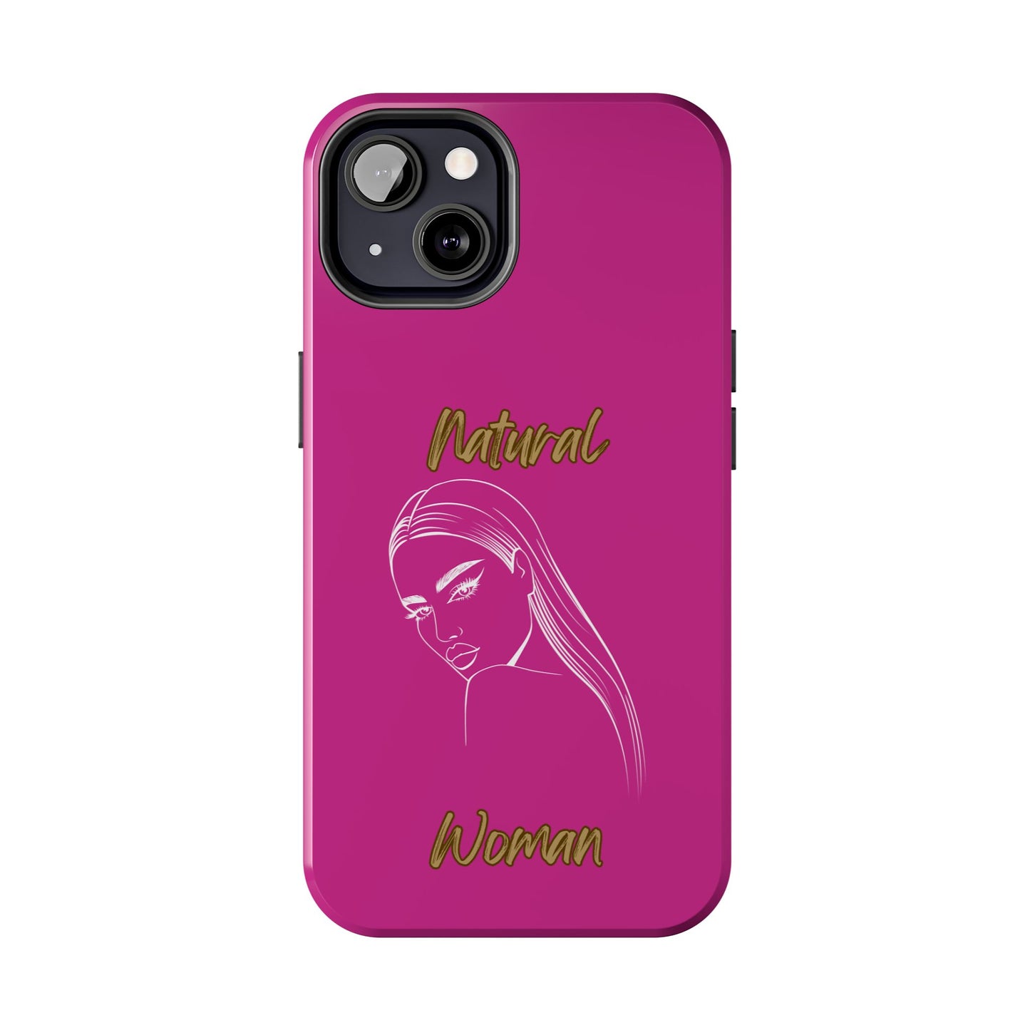 Natural Woman The Stare (WL)Tough Phone Cases PINK