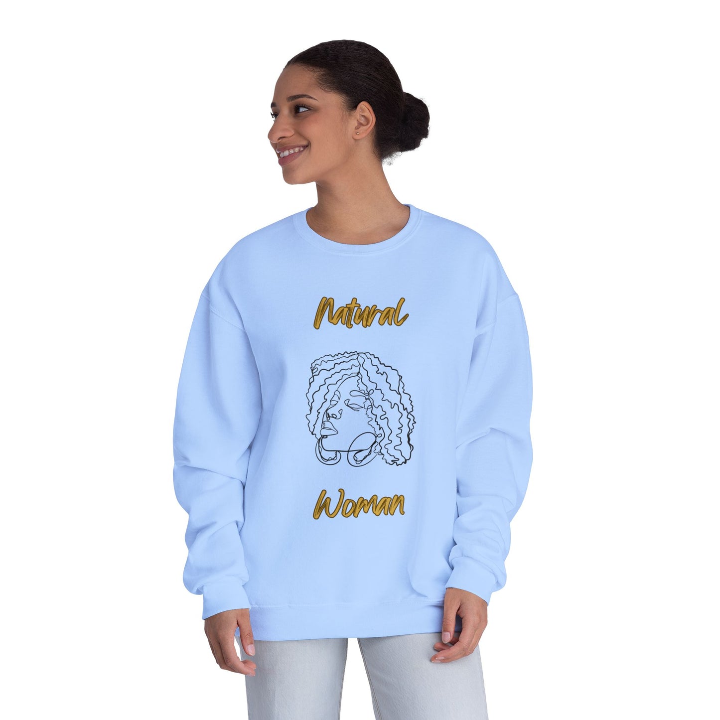 Natural Woman Naturally Me (BL) Crewneck Sweatshirt