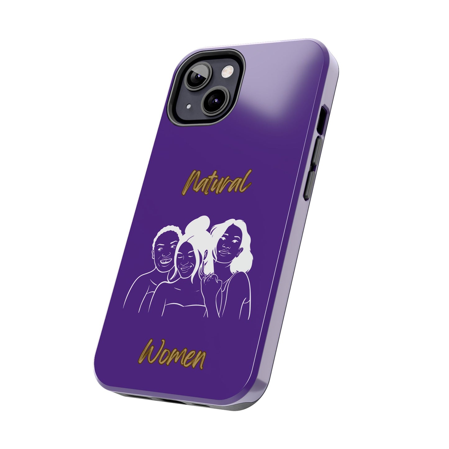 Natural Women Laughing Friends (WL)Tough Phone Cases PURPLE