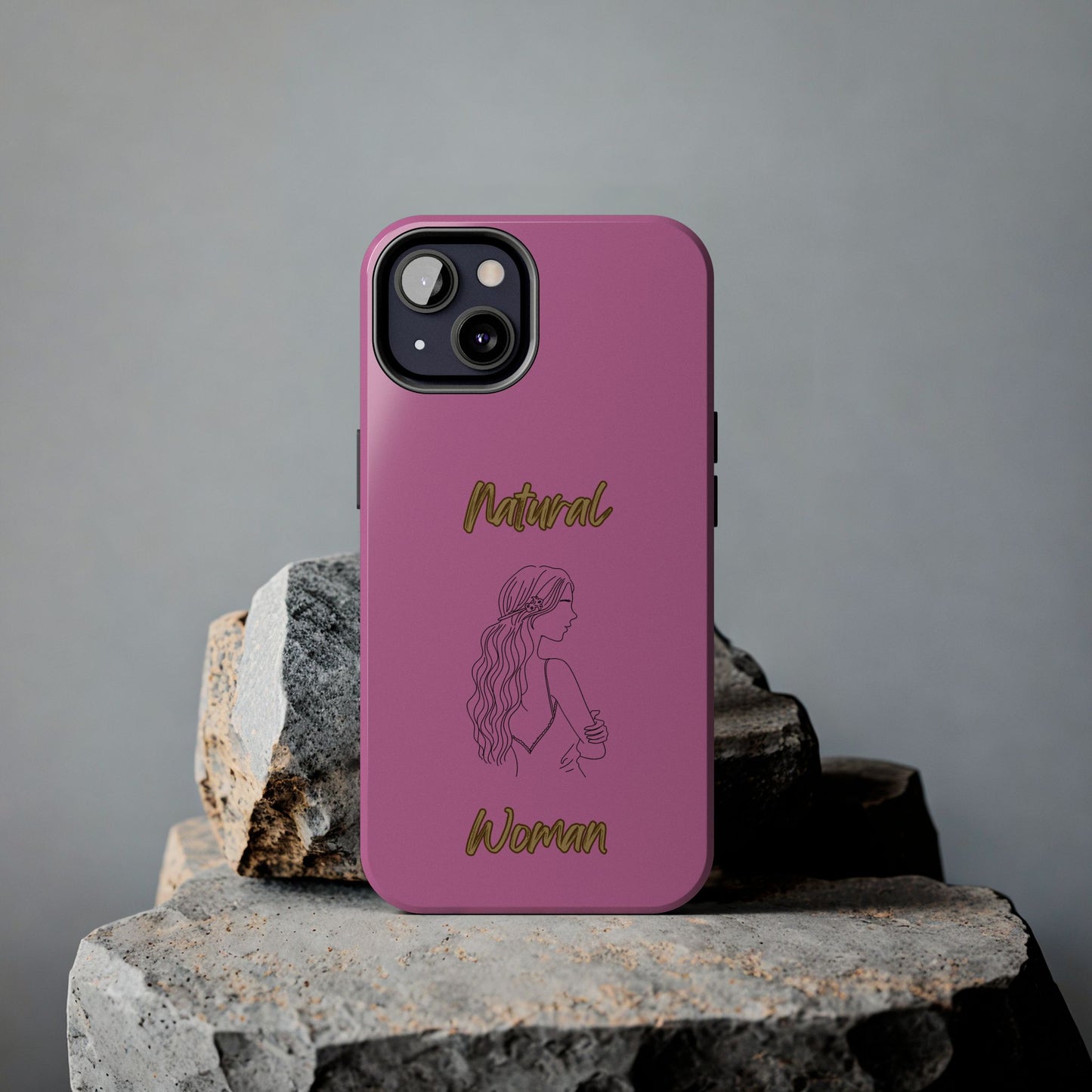 Natural Woman Young Woman (BL)Tough Phone Cases LIGHT PINK
