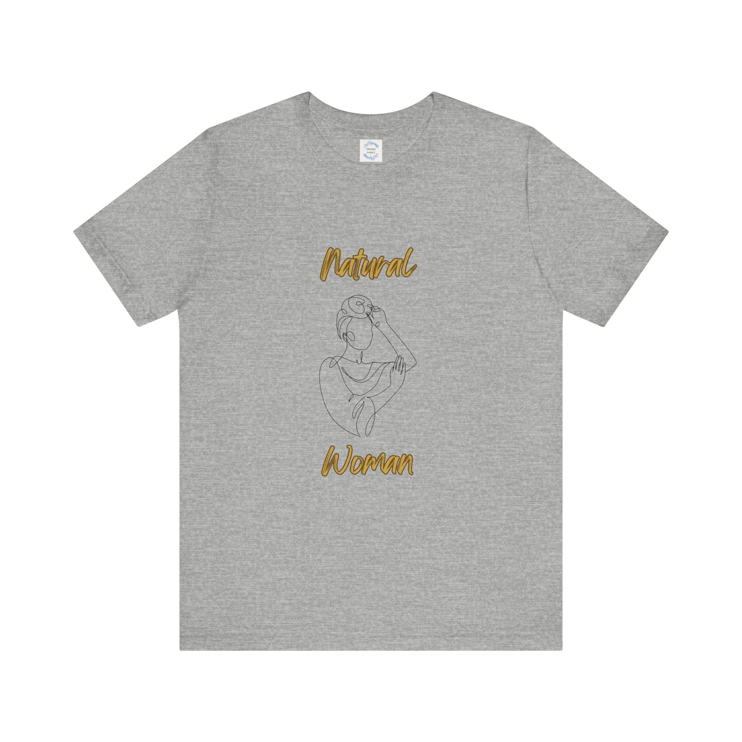 Natural Woman Style (BL) Short Sleeve T-Shirt