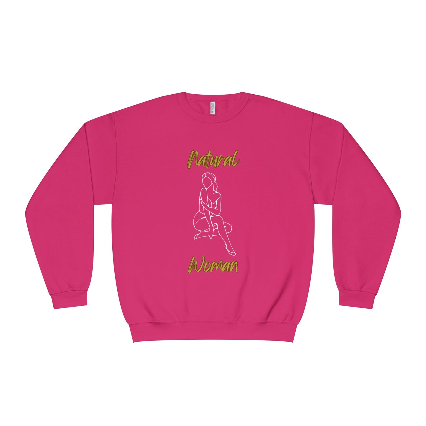 Natural Woman Shoulder Action (WL)Crewneck Sweatshirt