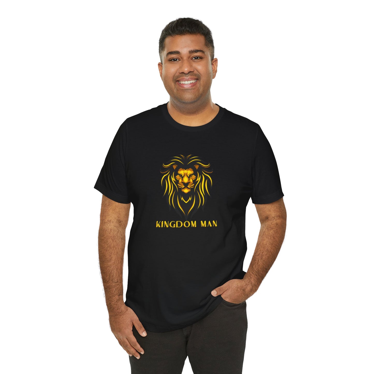 Kingdom Man (Gold) Short Sleeve T-Shirt