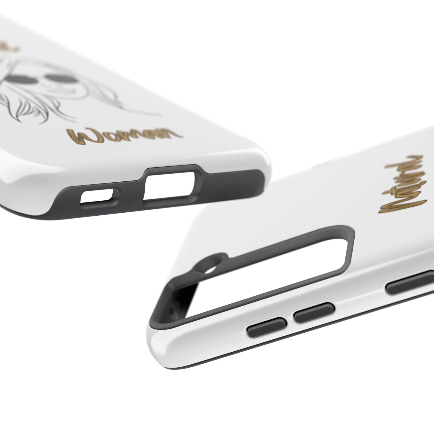Natural Woman Shades (BL)Tough Phone Cases WHITE