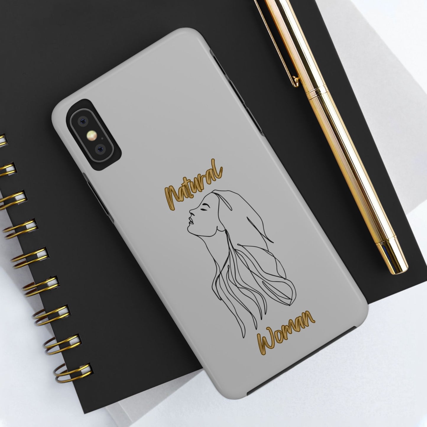 Natural Woman Appreciation (BL) Tough Phone Cases LIGHT GREY