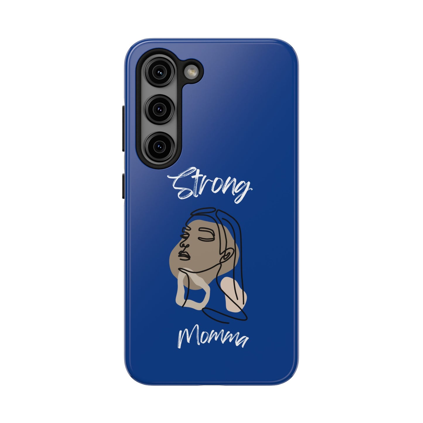 Strong Momma (WL) Tough Phone Cases DARK BLUE