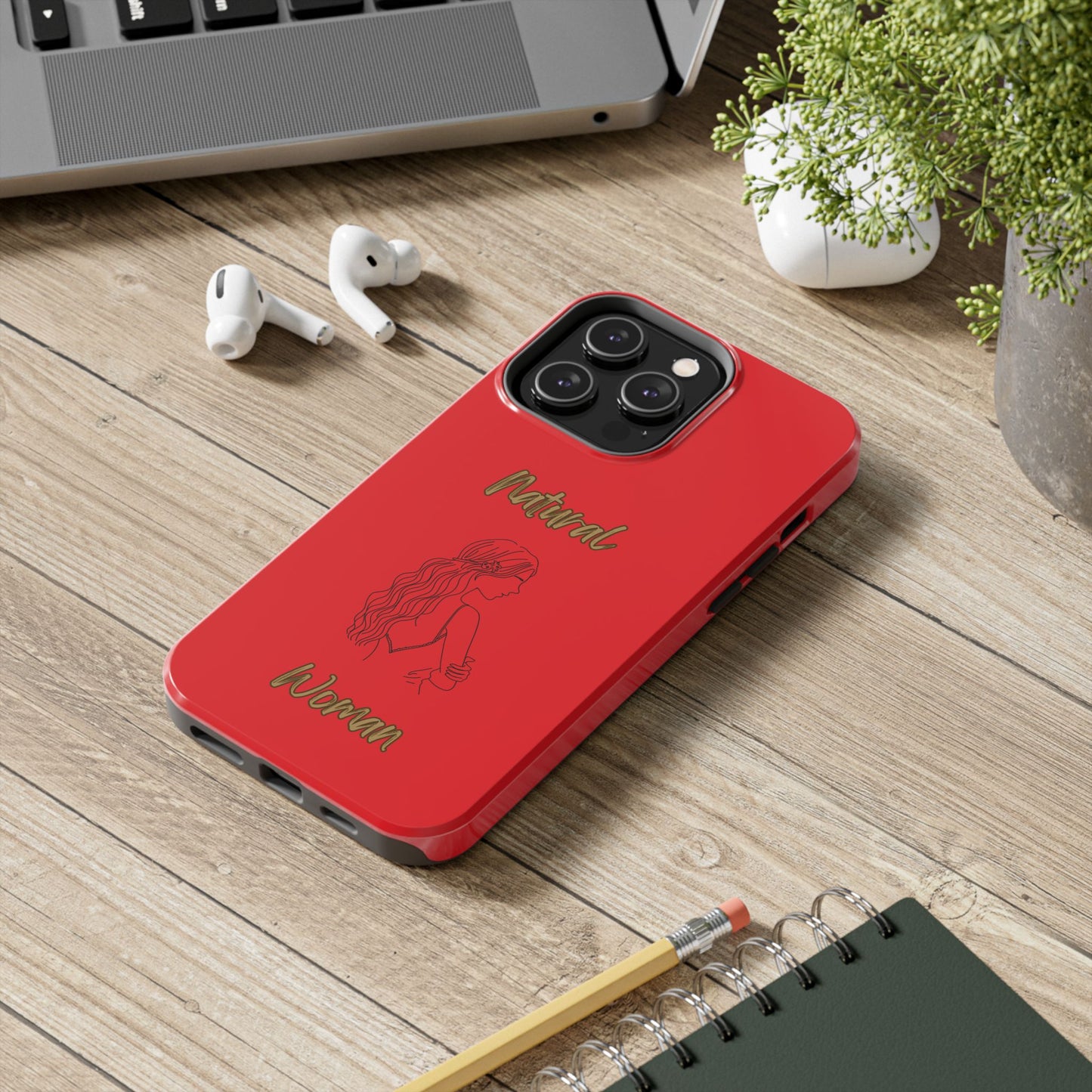 Natural Woman Young Woman (BL)Tough Phone Cases RED