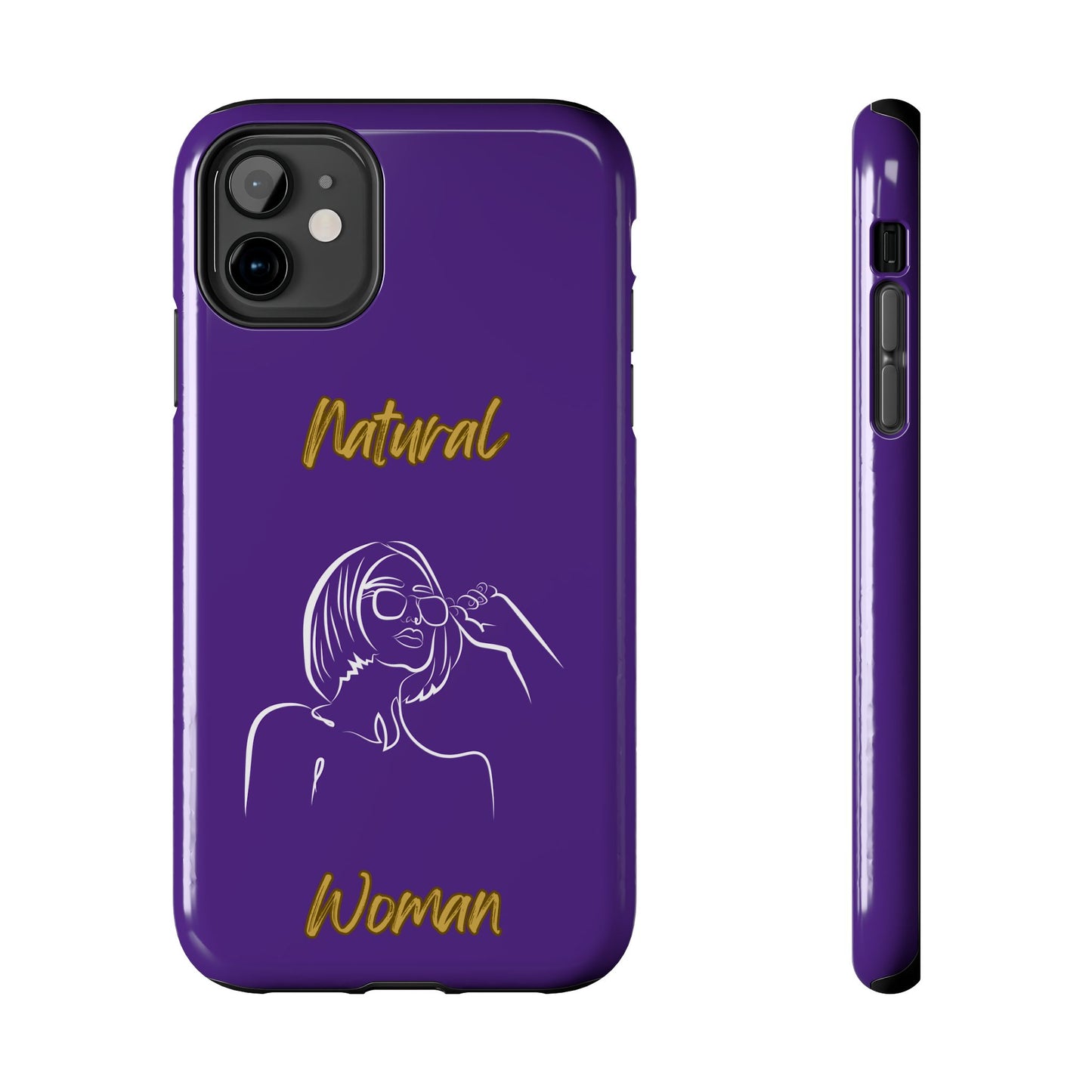Natural Woman Bright Future (WL)Tough Phone Cases PURPLE