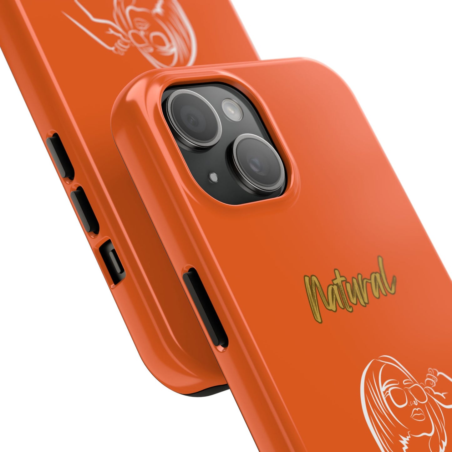 Natural Woman Bright Future (WL)Tough Phone Cases ORANGE