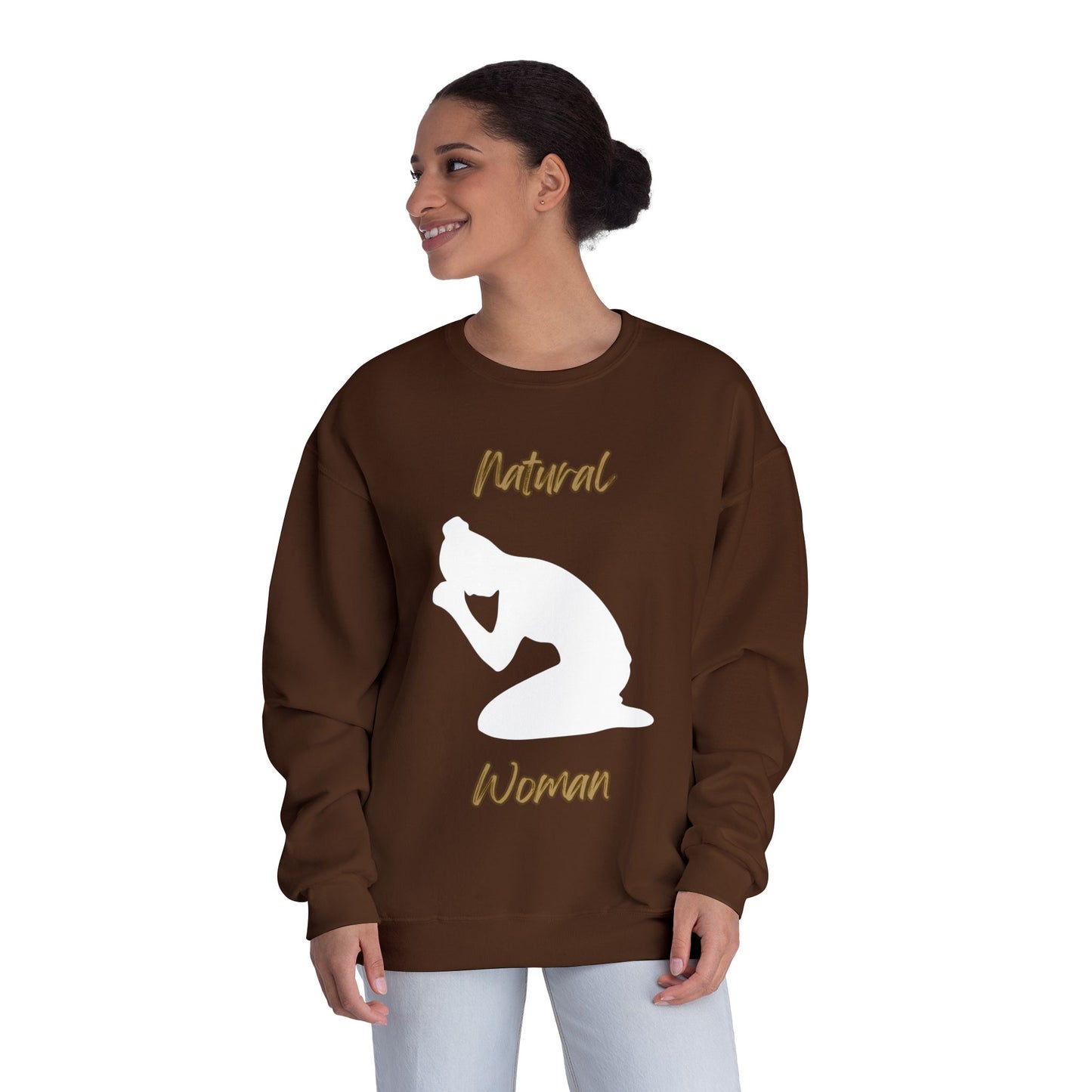 Natural Woman Pray (WL) Crewneck Sweatshirt