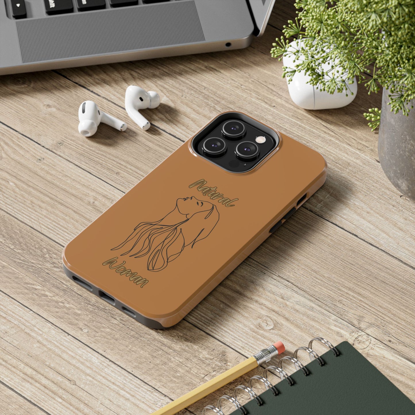 Natural Woman Appreciation (BL) Tough Phone Cases LIGHT BROWN