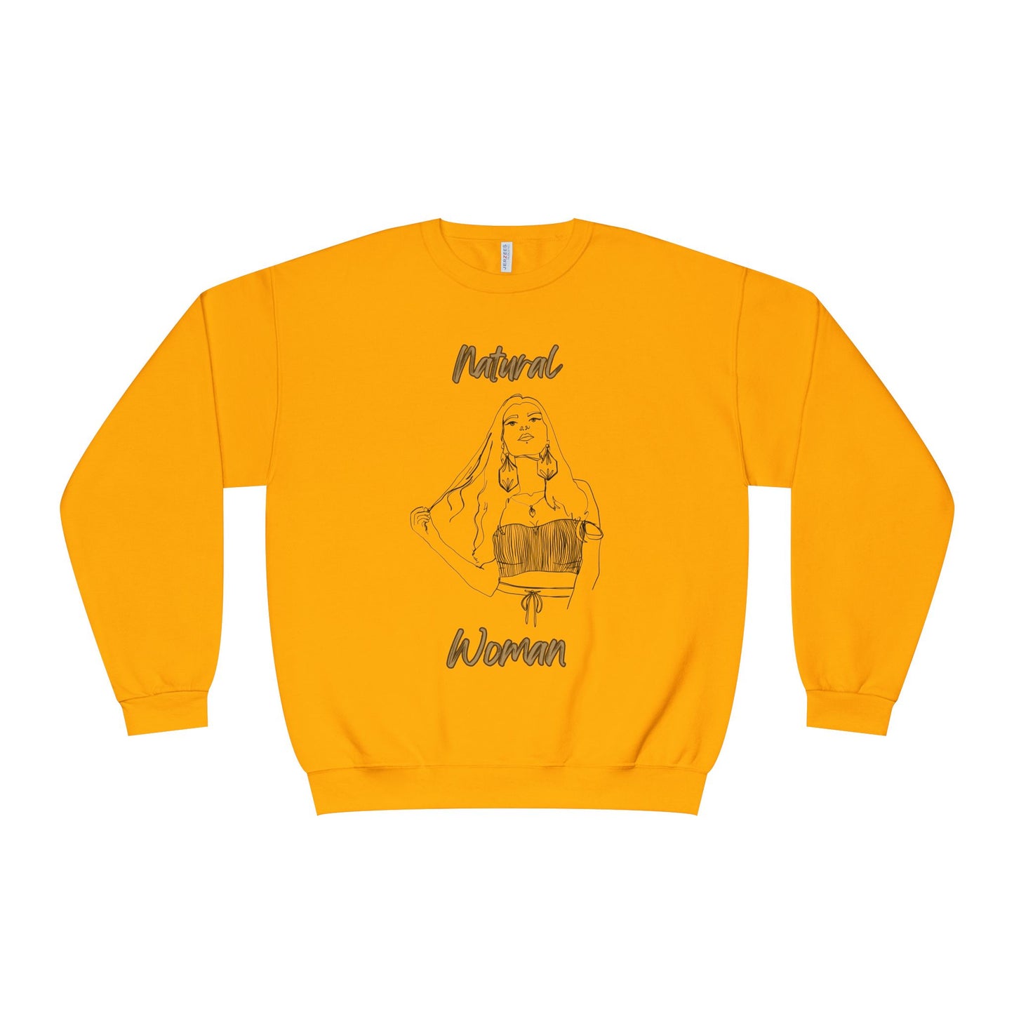 Natural Woman Thinking (BL) Crewneck Sweatshirt