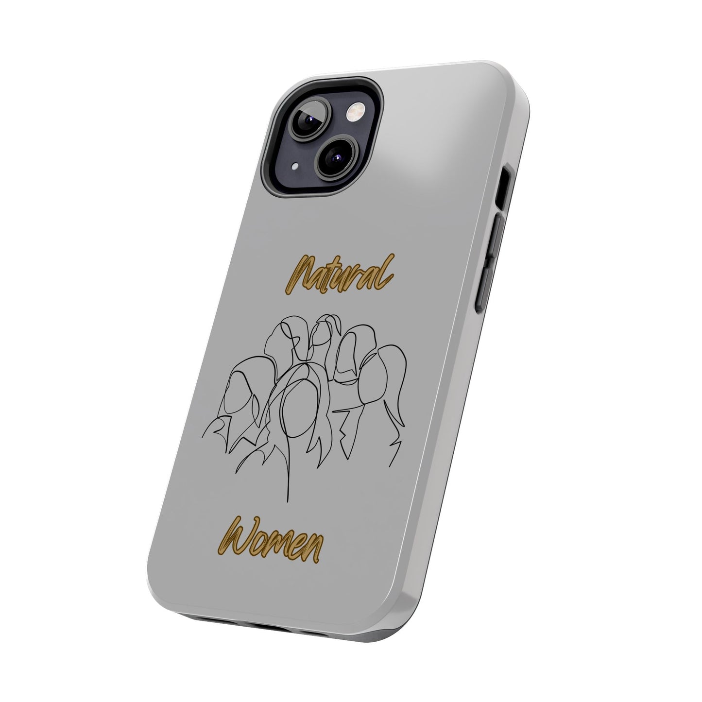 Natural Women Professionals (BL)Tough Phone Cases LIGHT GREY