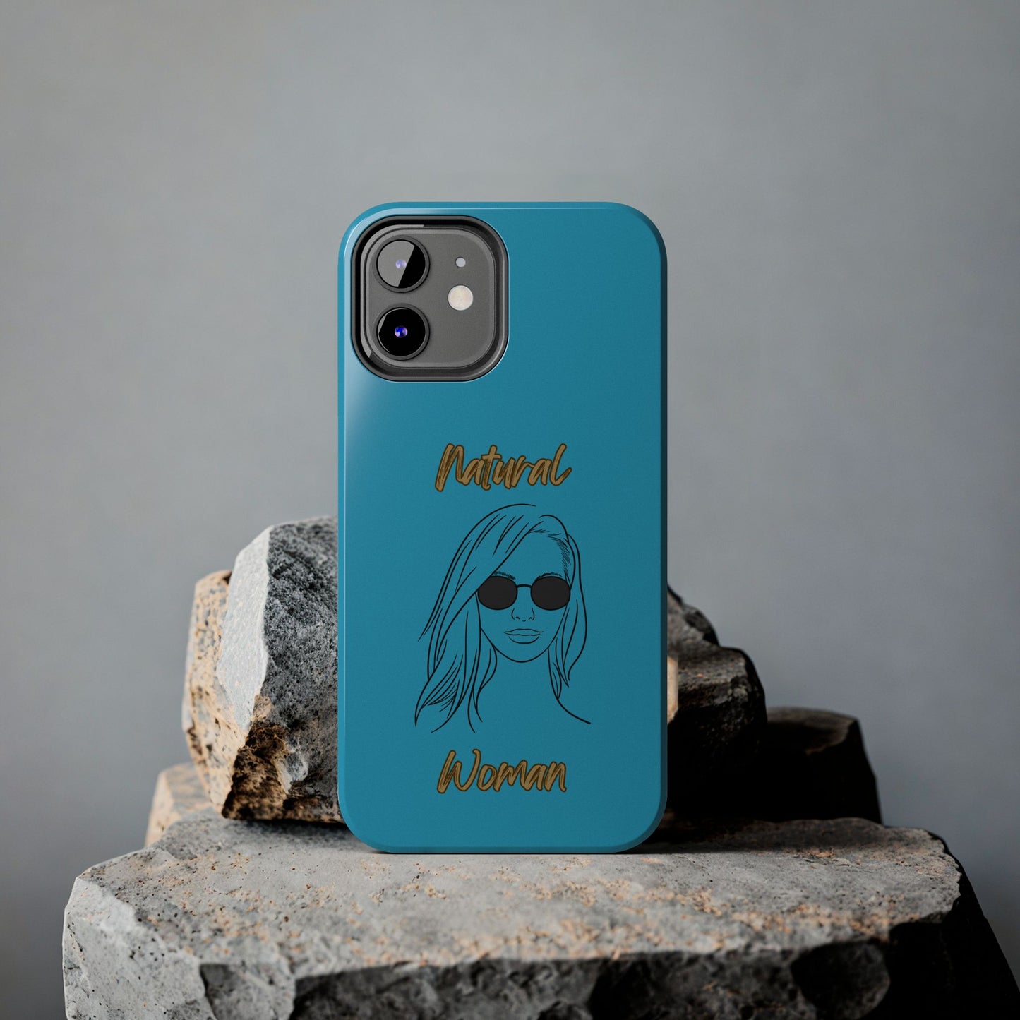 Natural Woman Shades (BL)Tough Phone Cases TURQUOISE