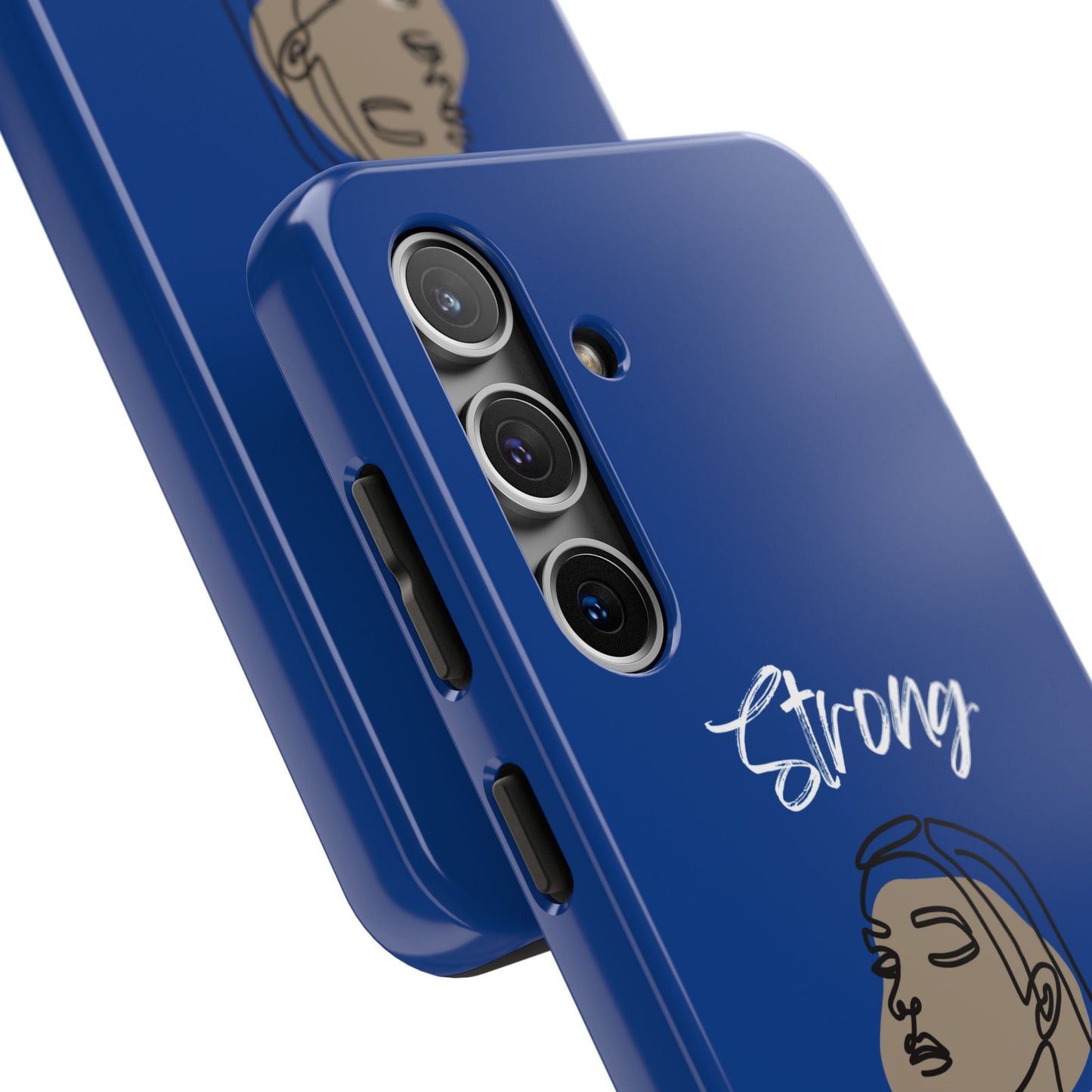 Strong Momma (WL) Tough Phone Cases DARK BLUE