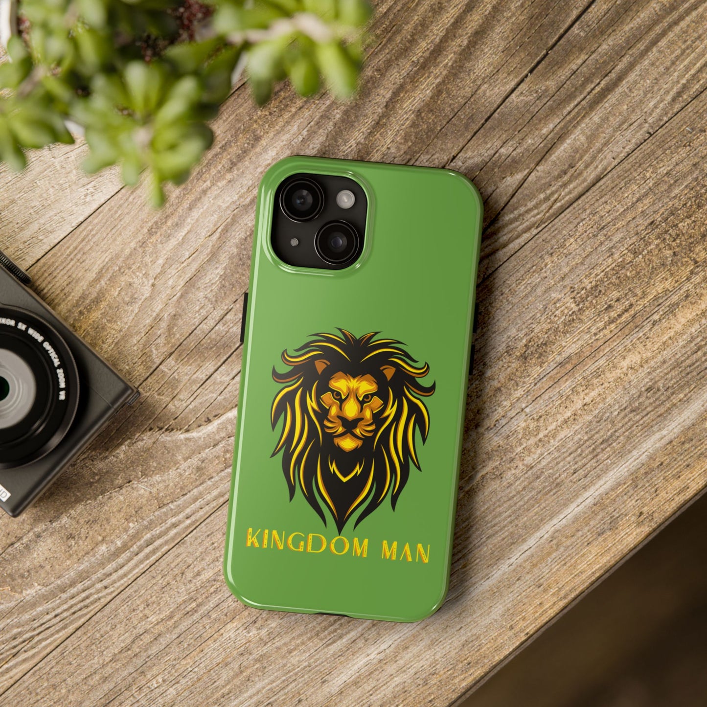 Kingdom Man (Gold Label) Tough Phone Case GREEN