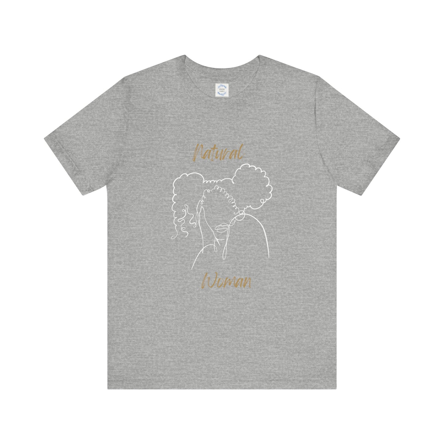 Natural Woman Twin Puffs (WL) Short Sleeve T-Shirt